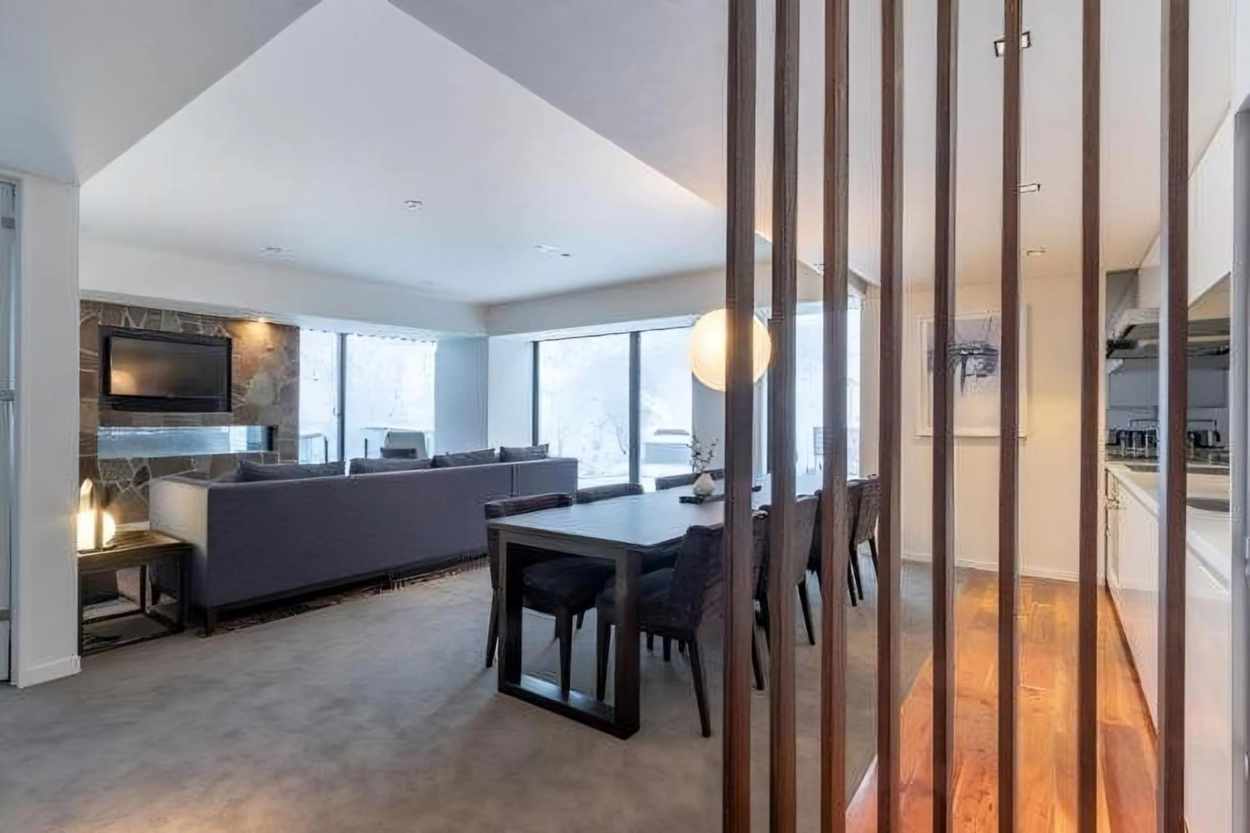 Living room in The Vale Niseko