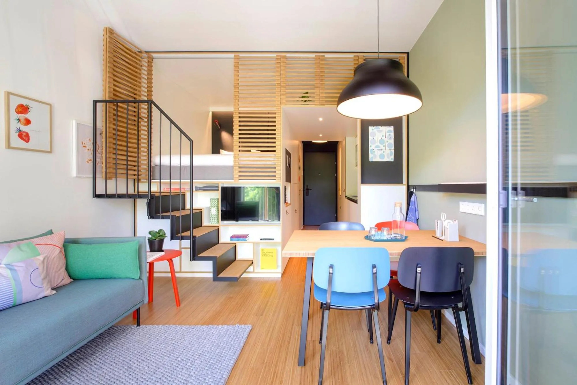 Photo of the whole room in Zoku Vienna