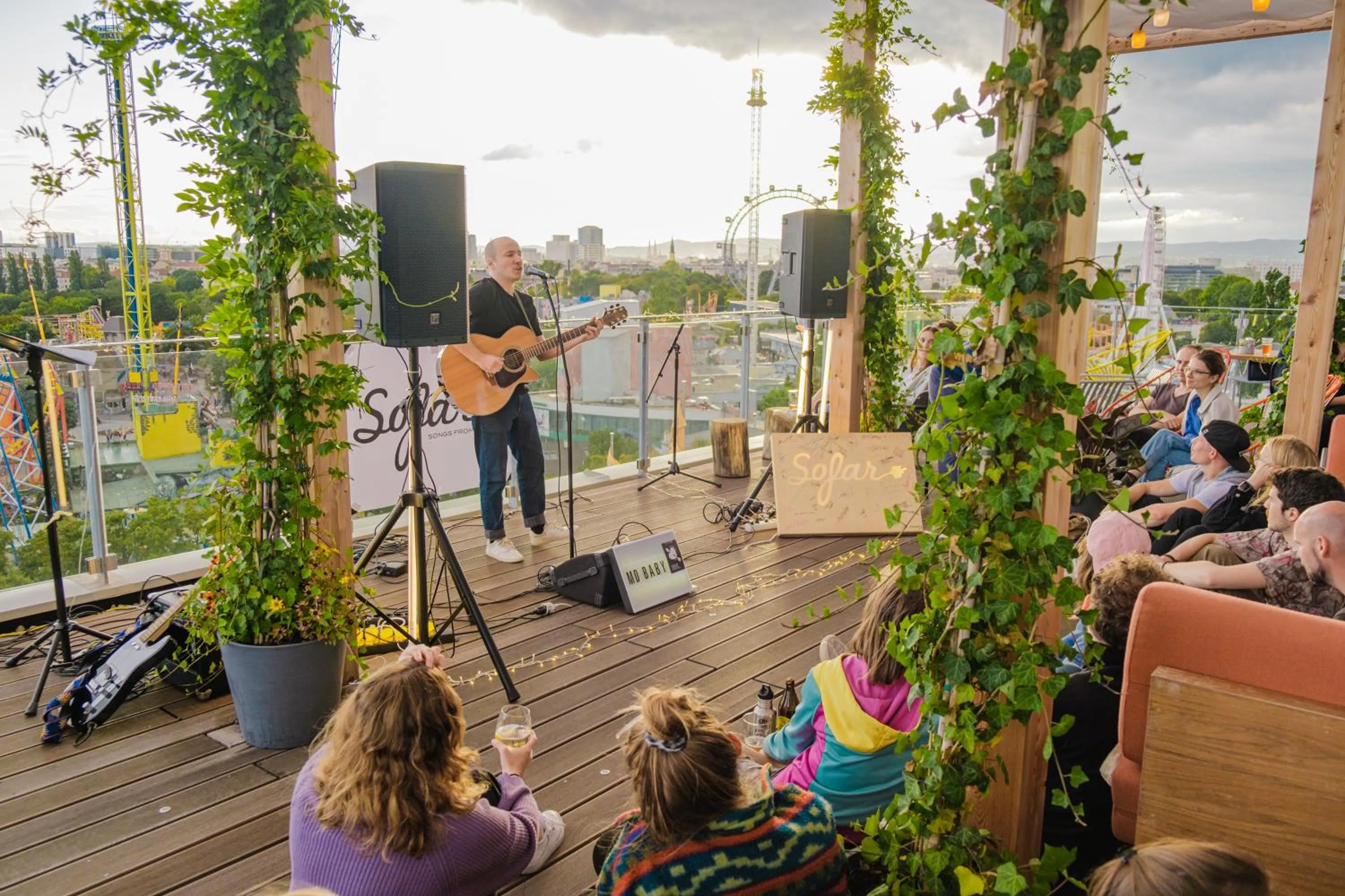 Evening entertainment in Zoku Vienna