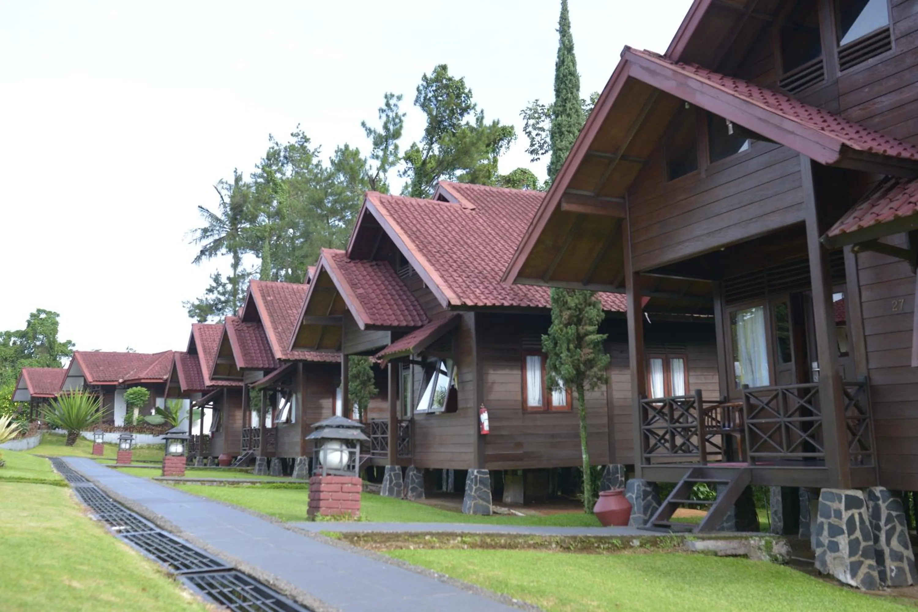 Property building in Citra Cikopo Hotel & Family Cottages