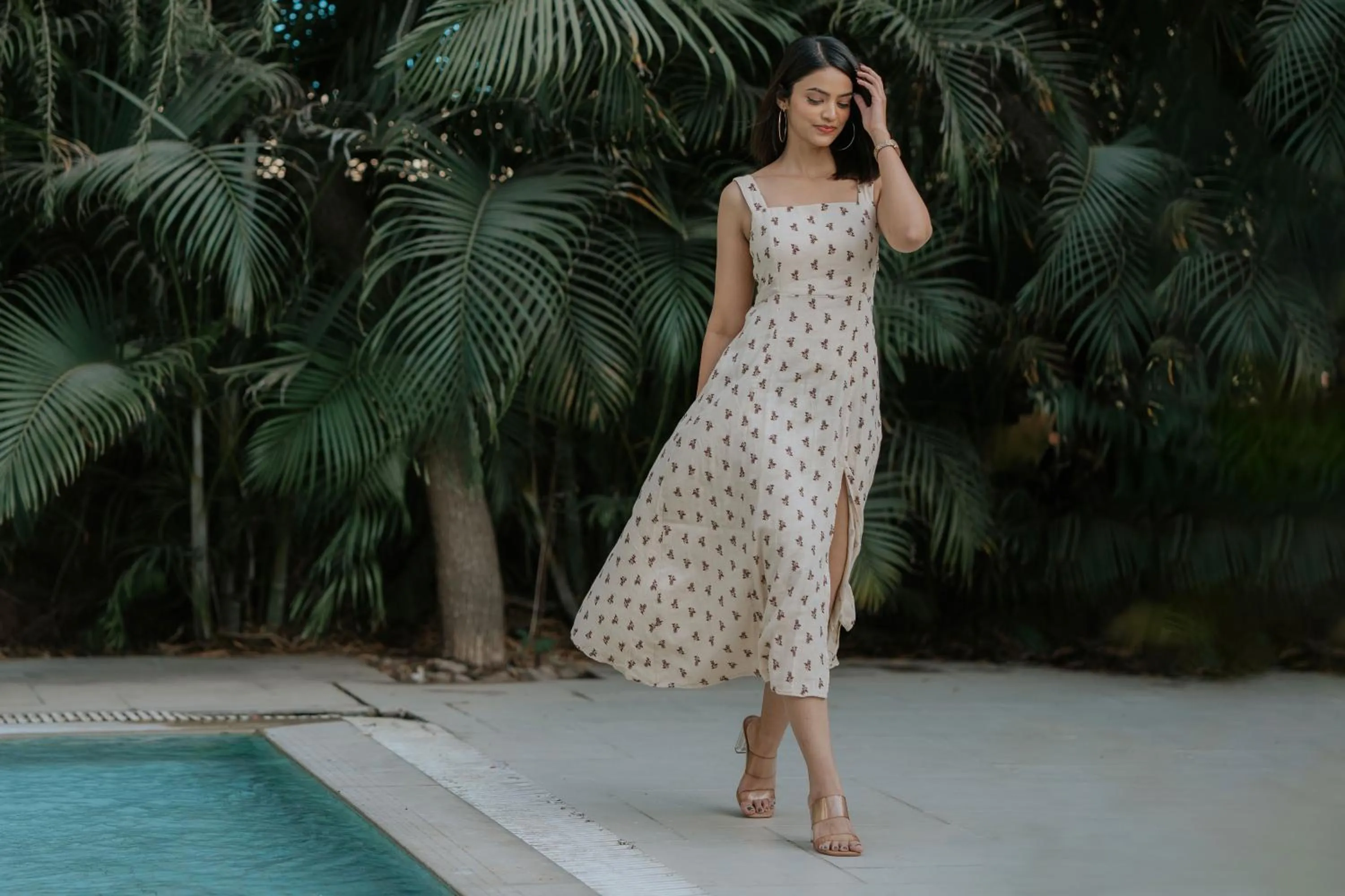 Swimming pool in Medalio Resort Udaipur Shobhagpura