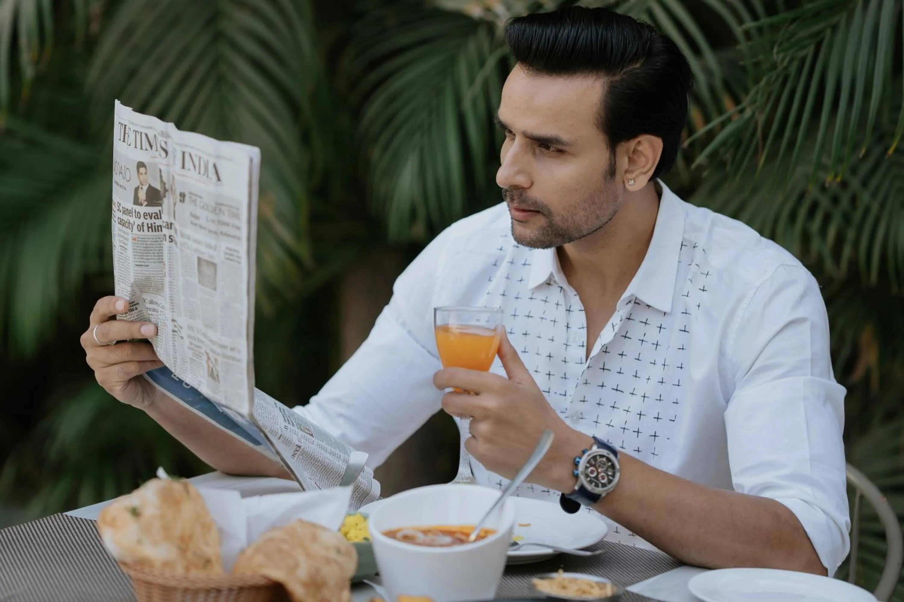 Food and drinks in Medalio Resort Udaipur Shobhagpura