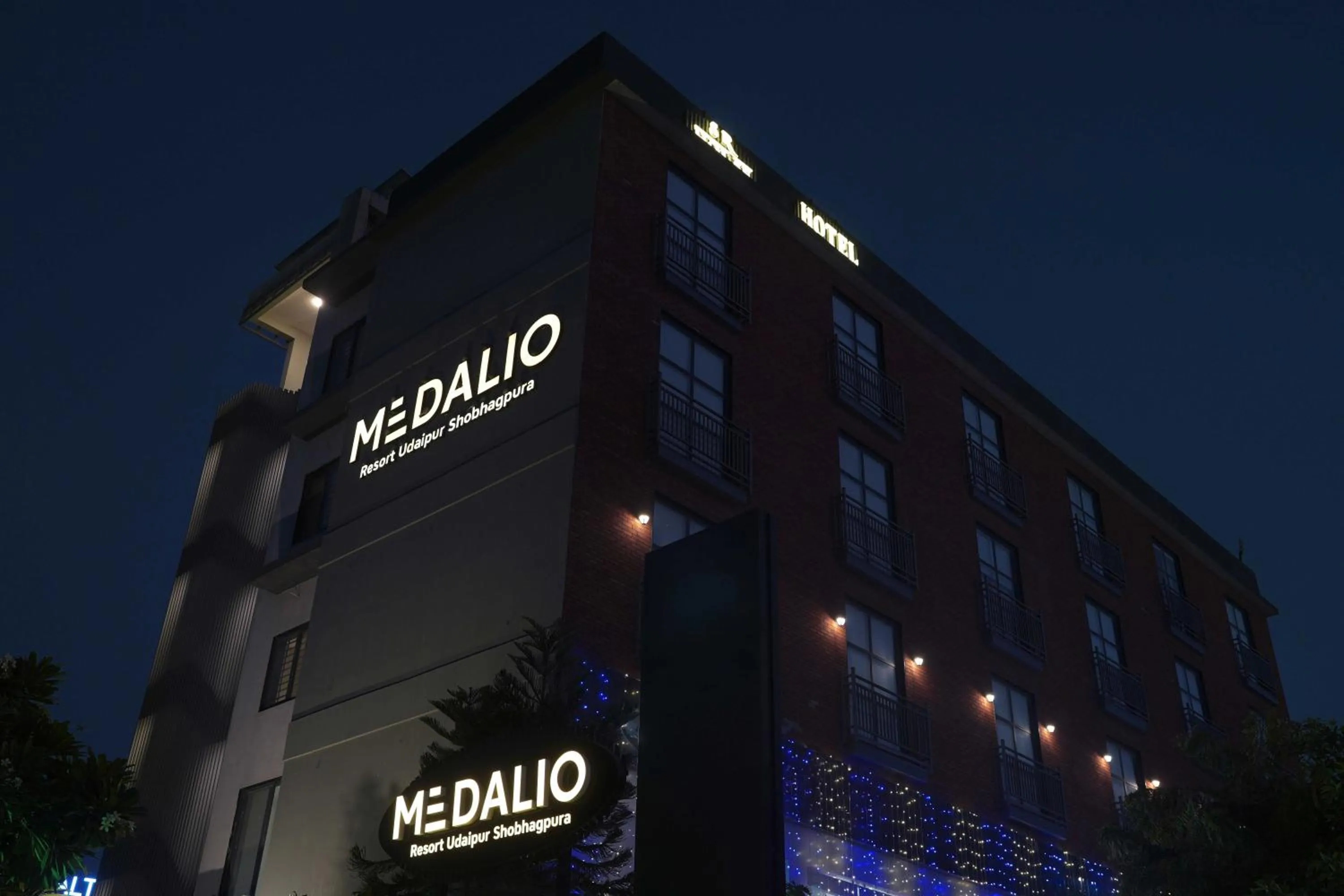 Property building in Medalio Resort Udaipur Shobhagpura