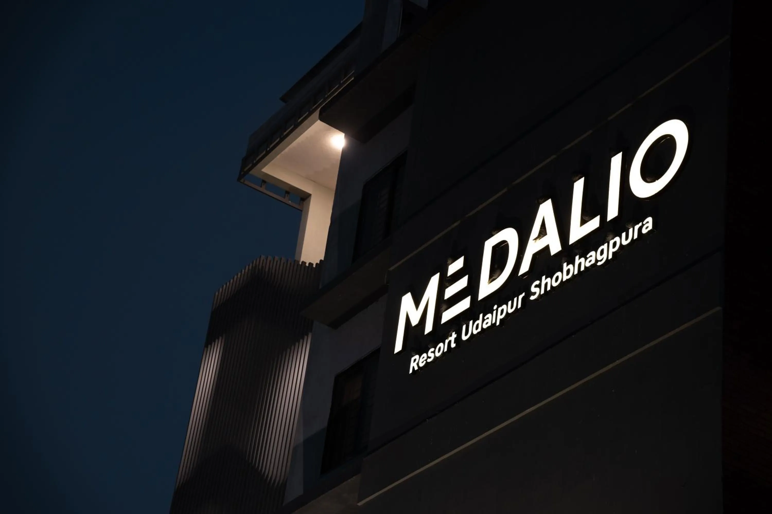 Property building in Medalio Resort Udaipur Shobhagpura