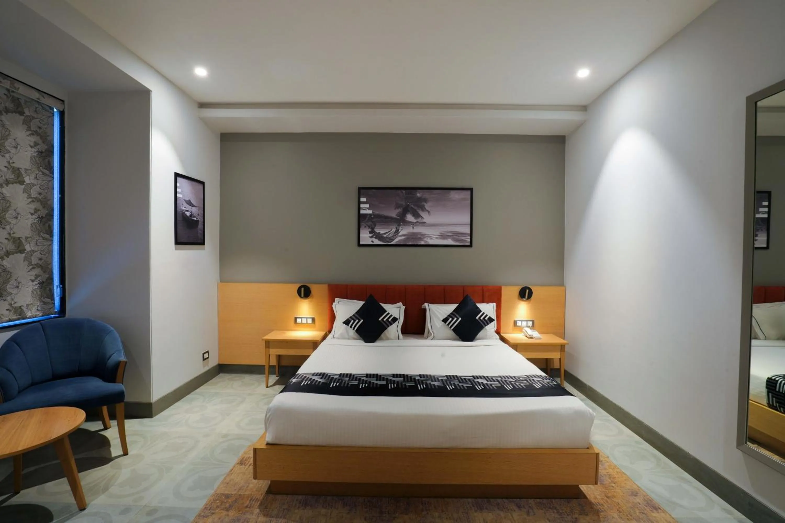 Bedroom, Bed in Medalio Resort Udaipur Shobhagpura