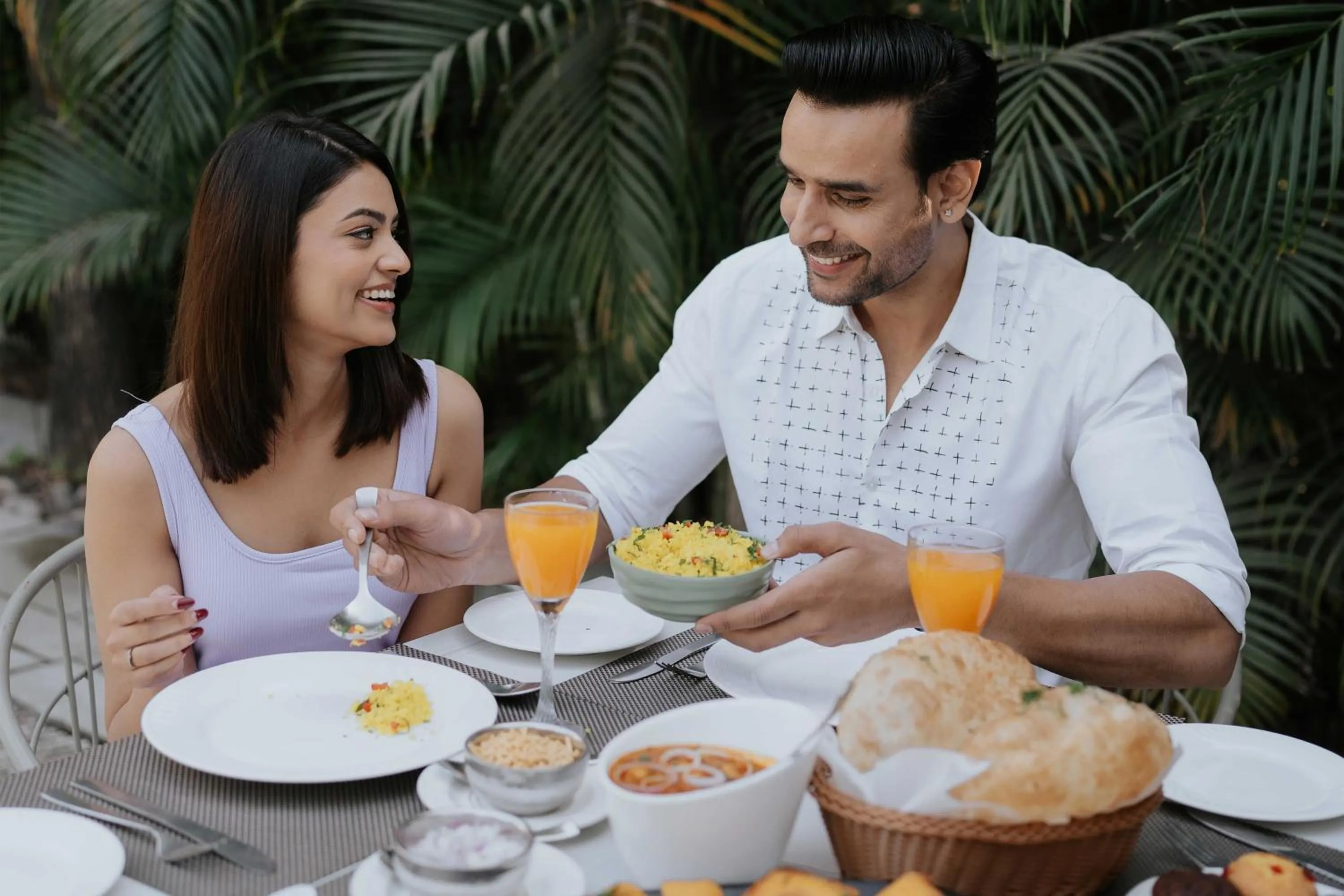 Food and drinks in Medalio Resort Udaipur Shobhagpura