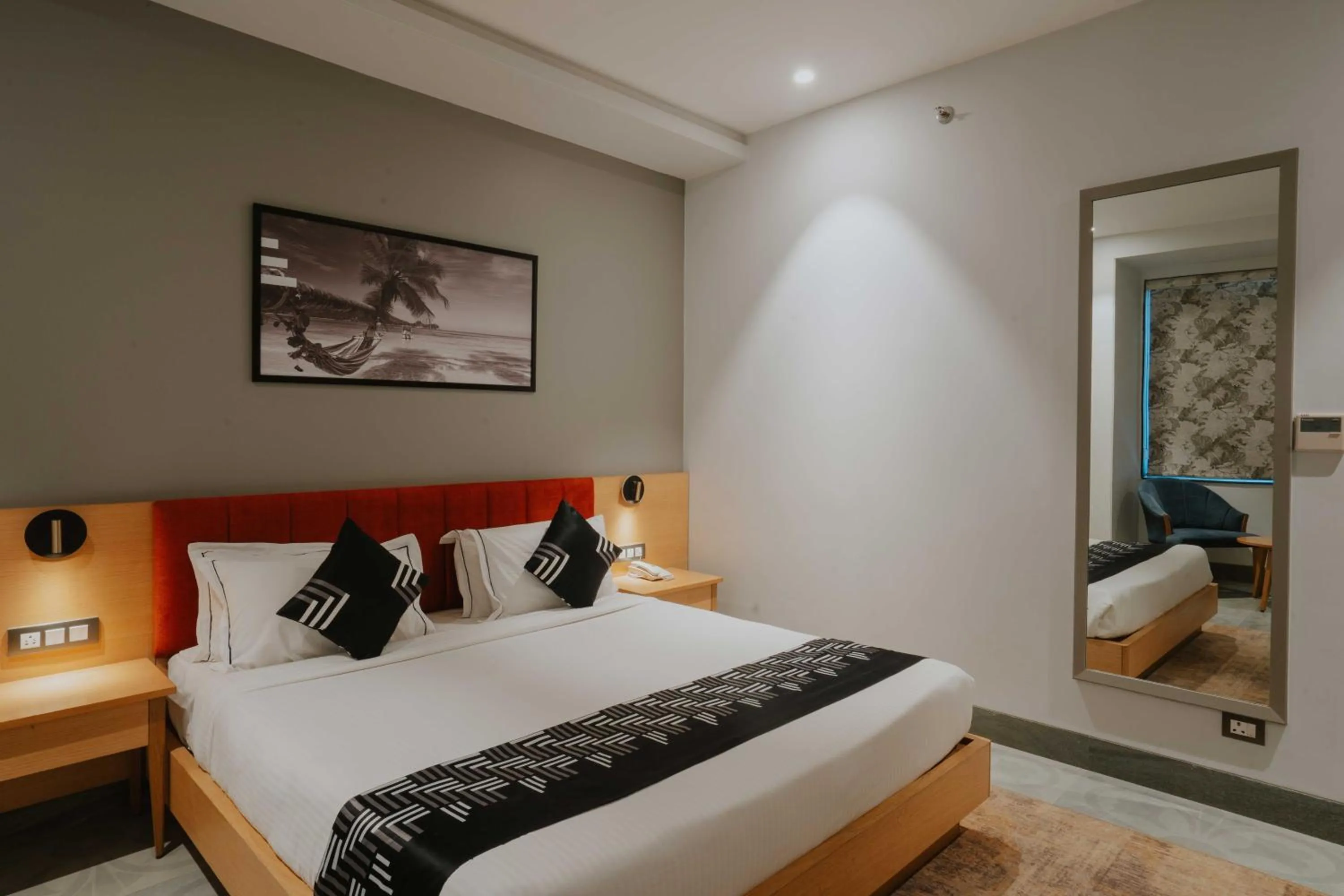 Bedroom, Bed in Medalio Resort Udaipur Shobhagpura