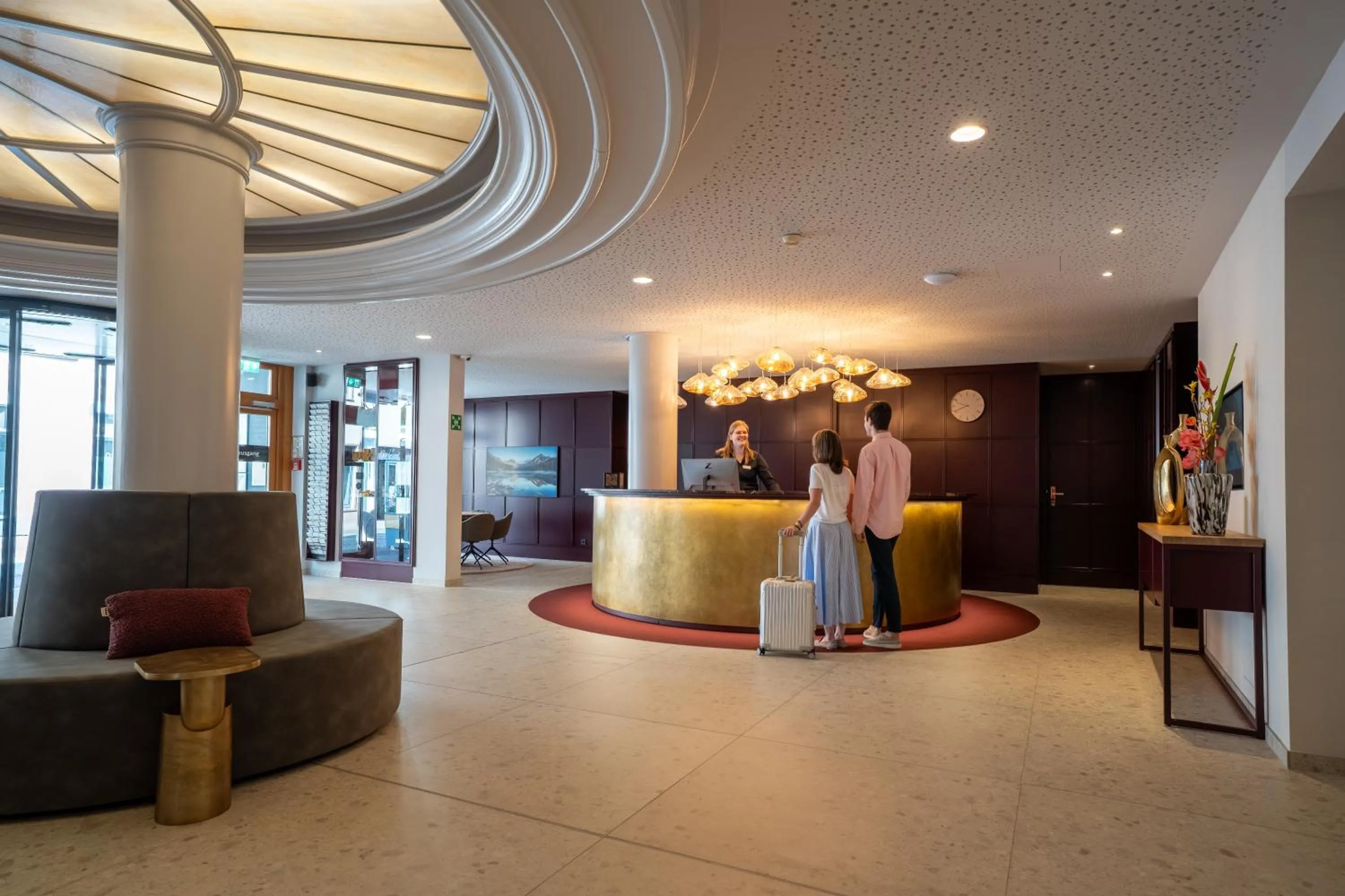 Lobby or reception in Ringhotel Niedersachsen