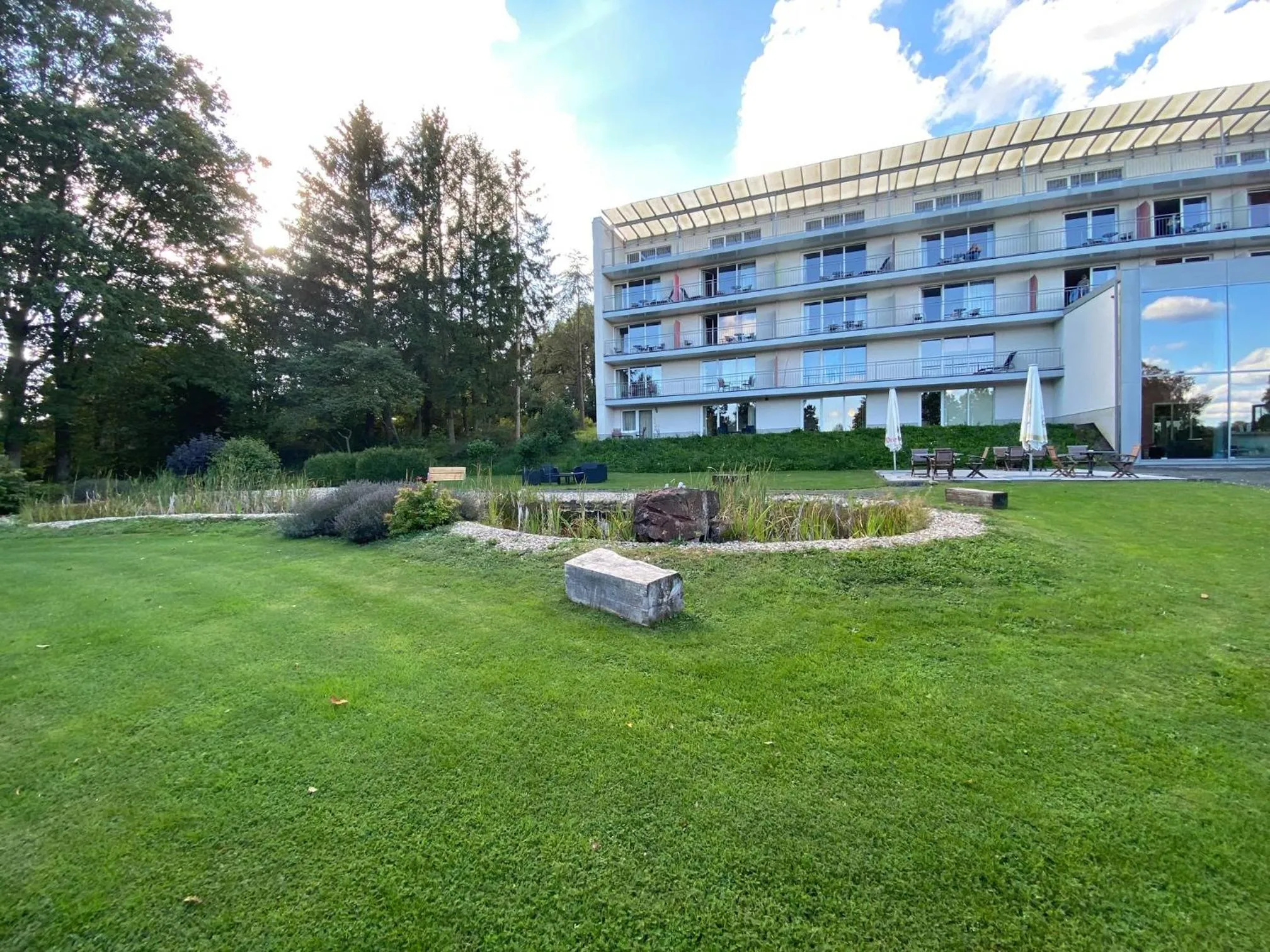 Property building in Seehotel