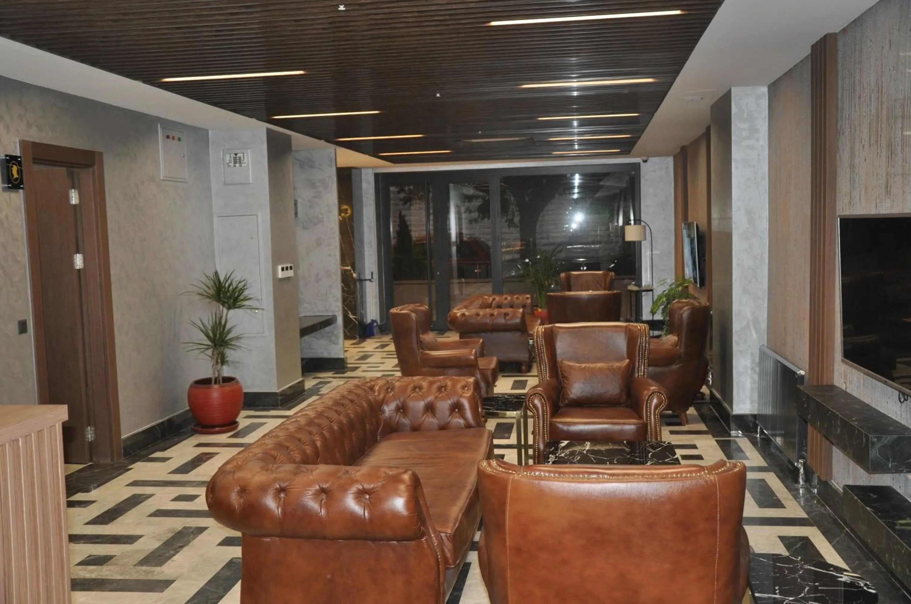 Lobby or reception in GOLAZ SUİT OTEL