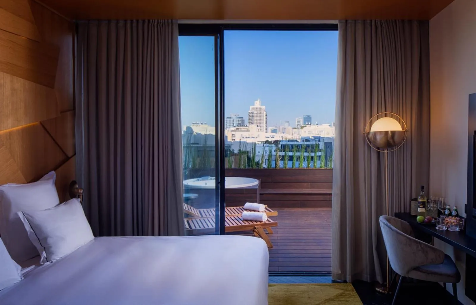 Balcony/Terrace in Brown Lighthouse Tel Aviv, a member of Brown Hotels