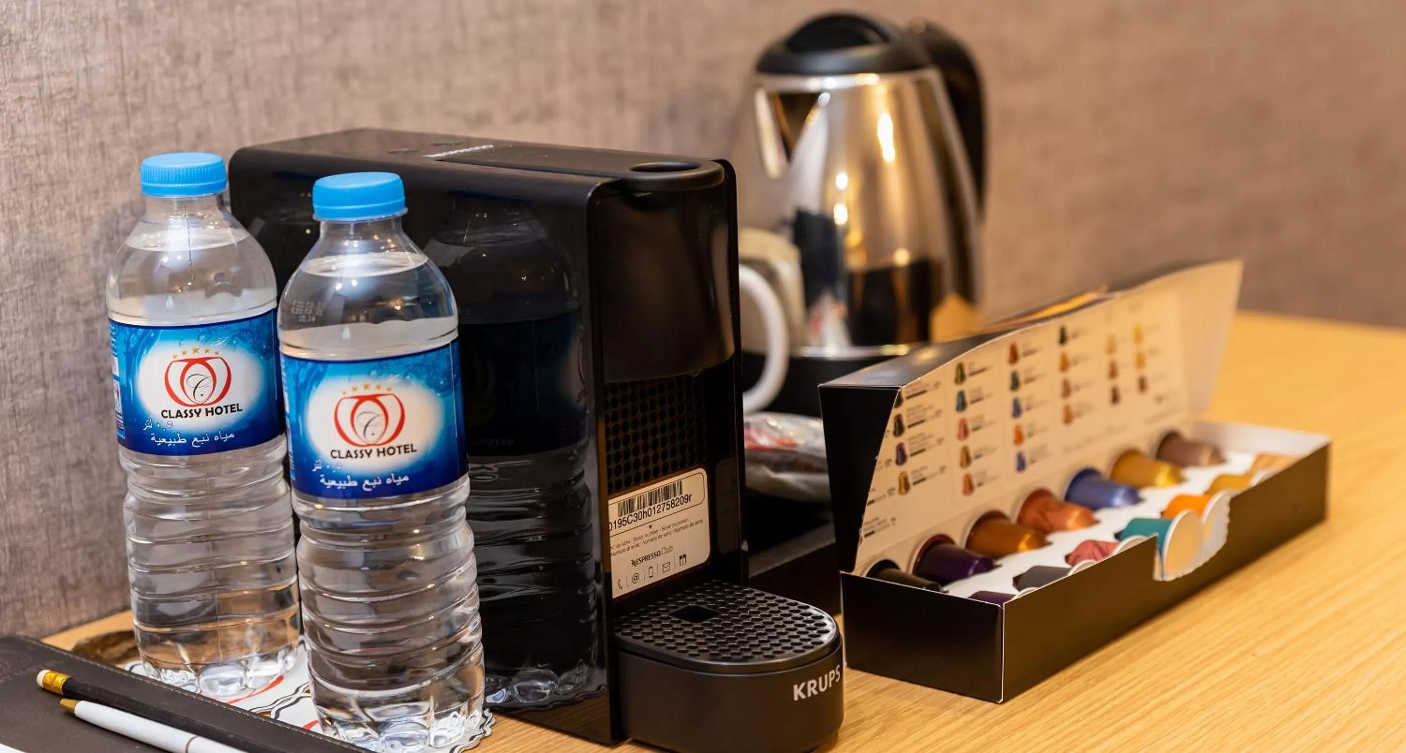 minibar in Classy Hotel Erbil