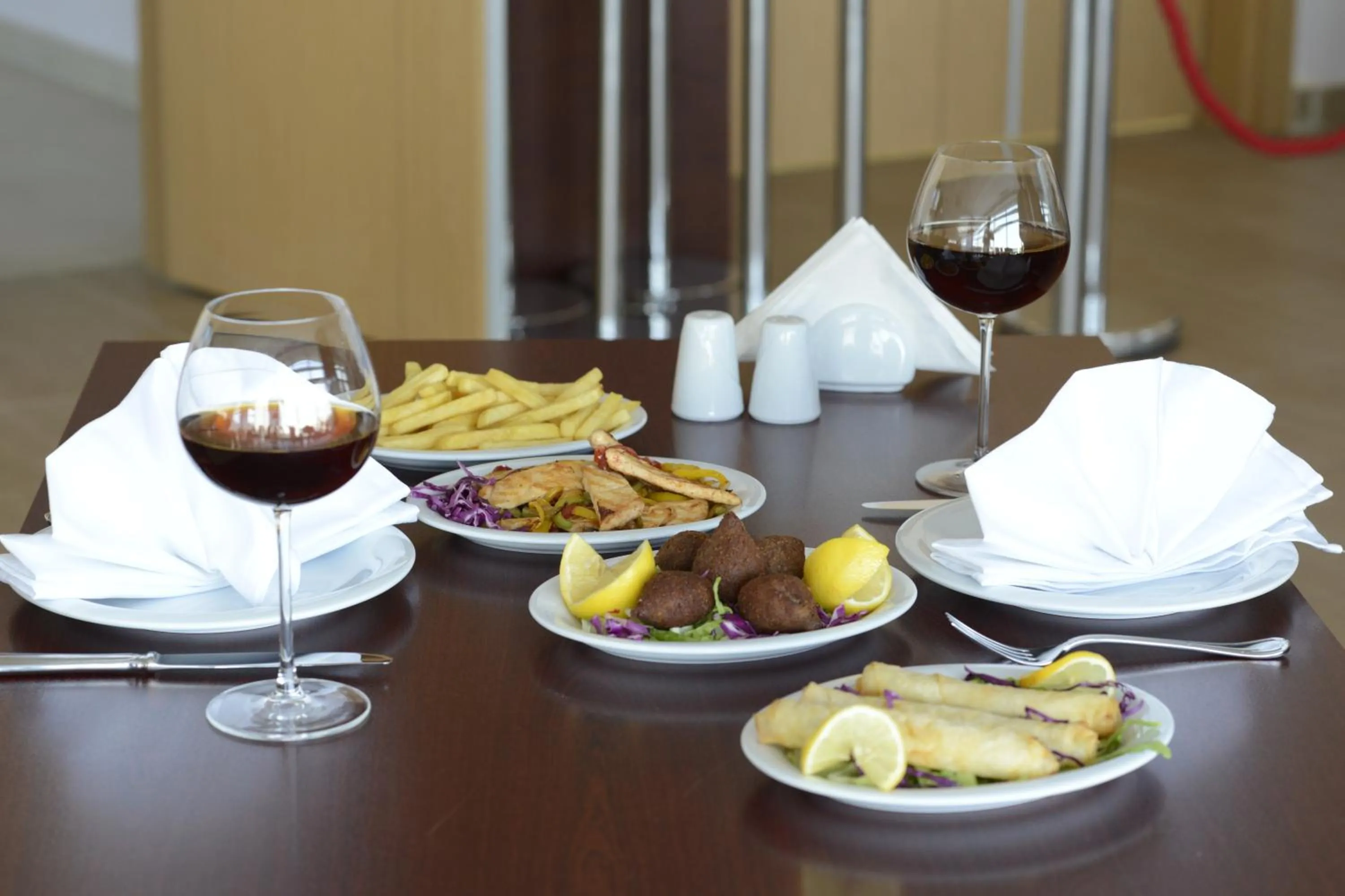 Food and drinks in Classy Hotel Erbil