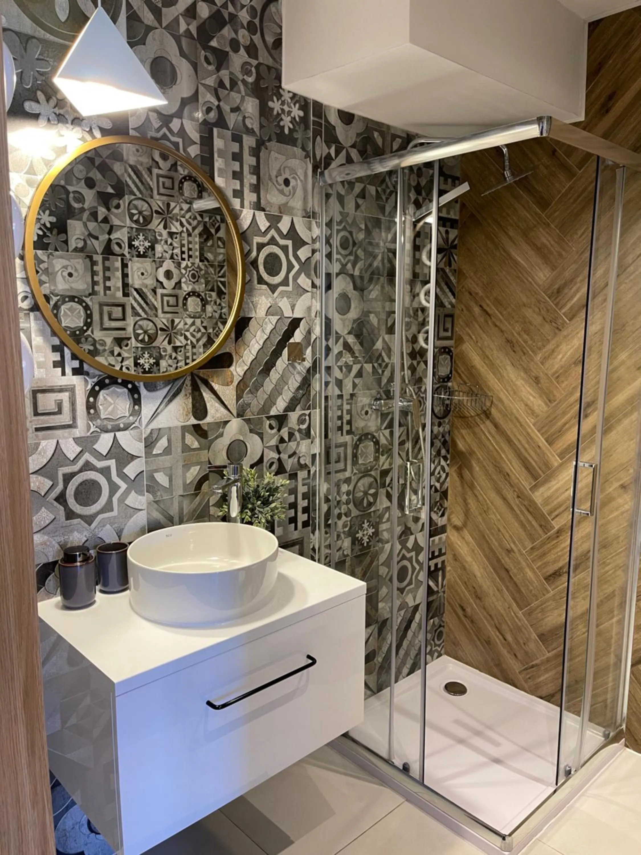 Bathroom in Nova Apartamenty Rewa