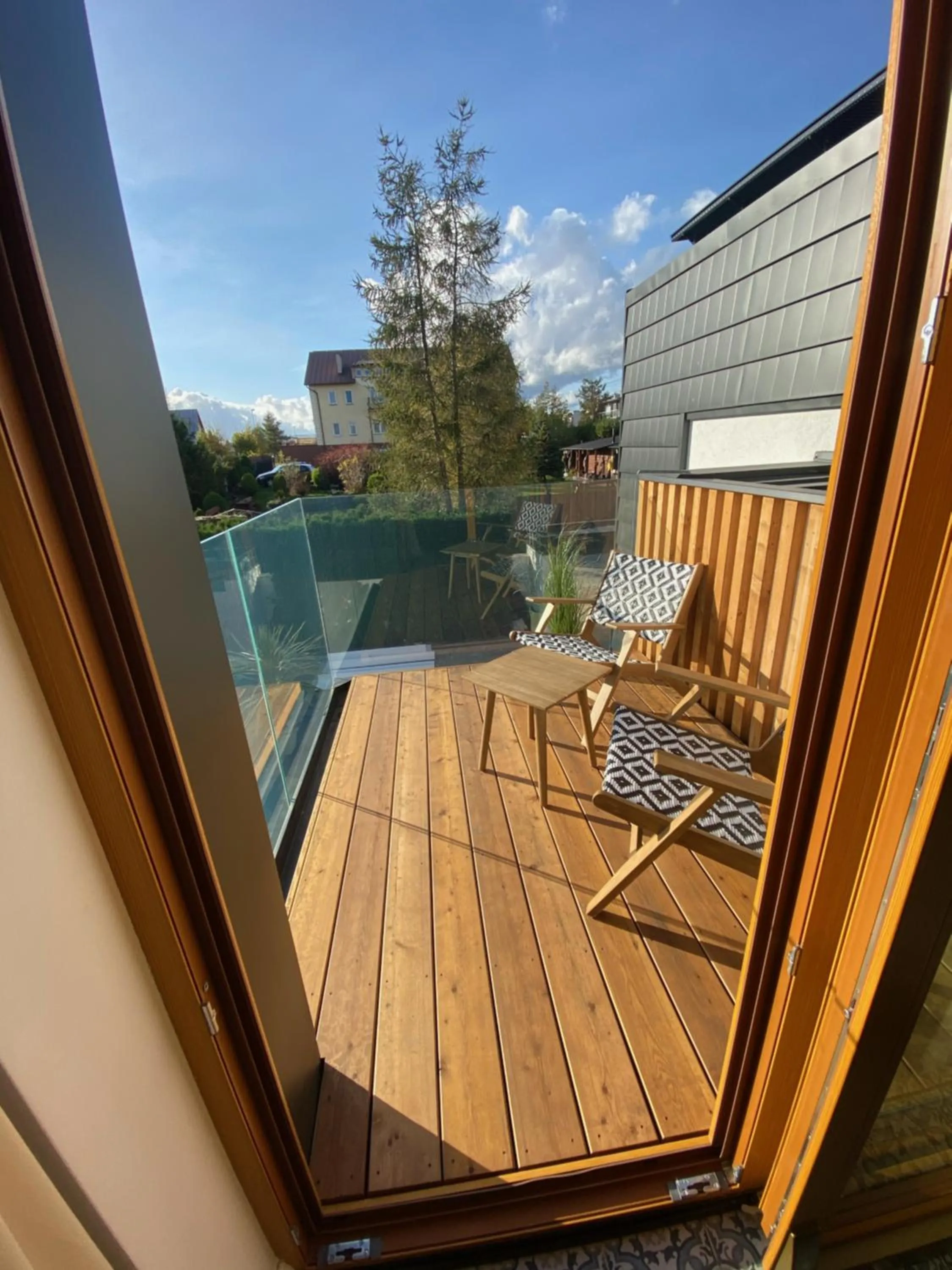 Balcony/Terrace in Nova Apartamenty Rewa