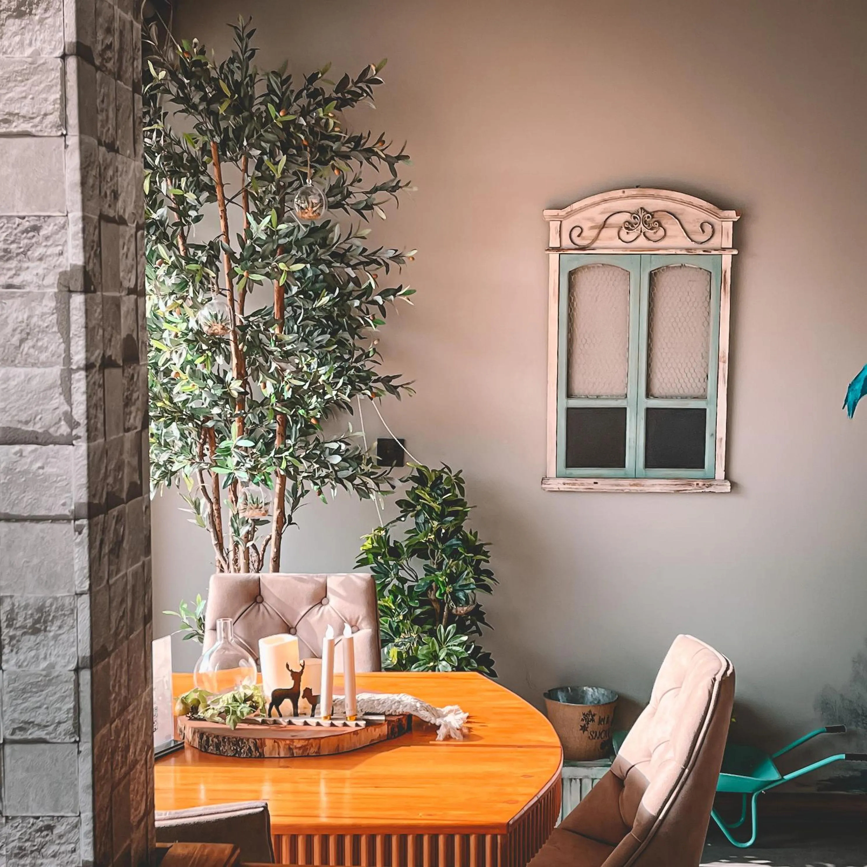 Patio in Sharz Hotel