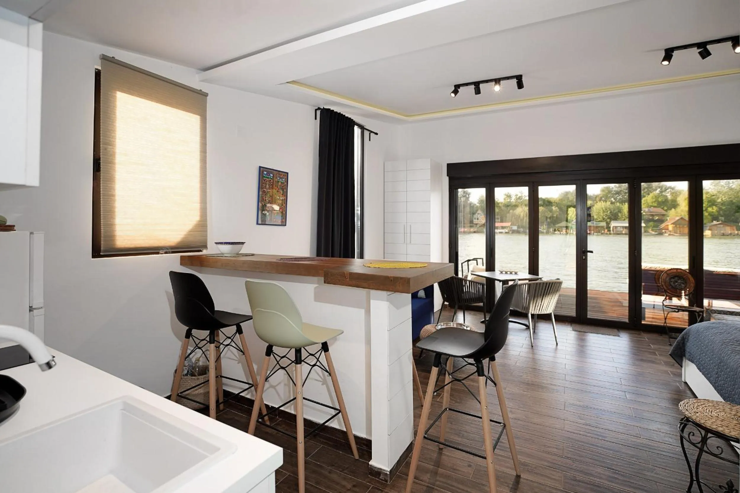 Living room in Beach House Belgrade