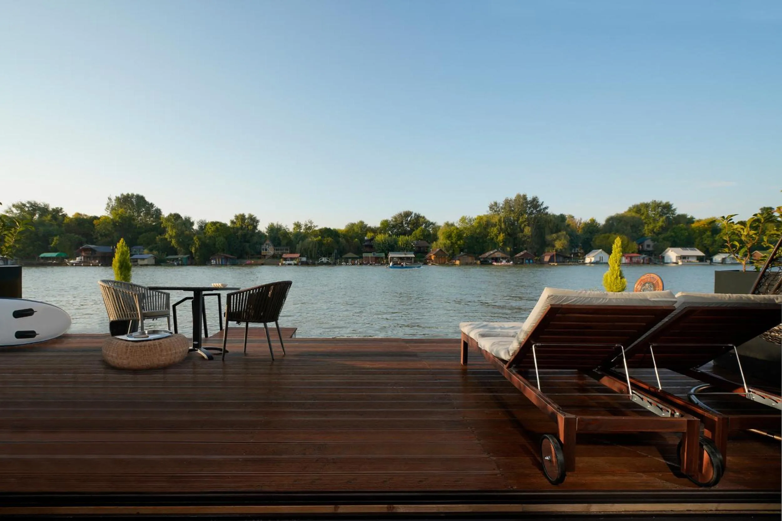 Patio in Beach House Belgrade