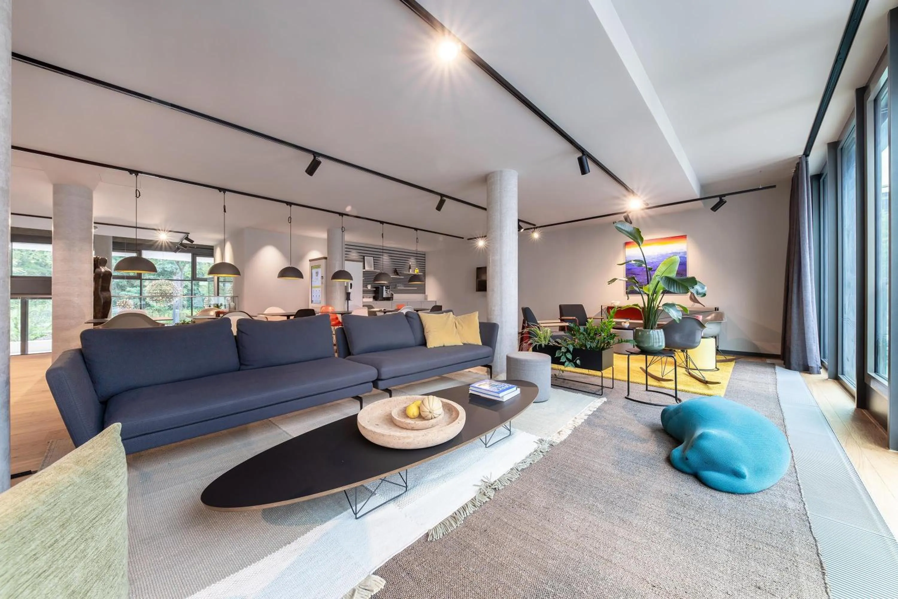 Lobby or reception in ipartment Darmstadt HOME by Best Western