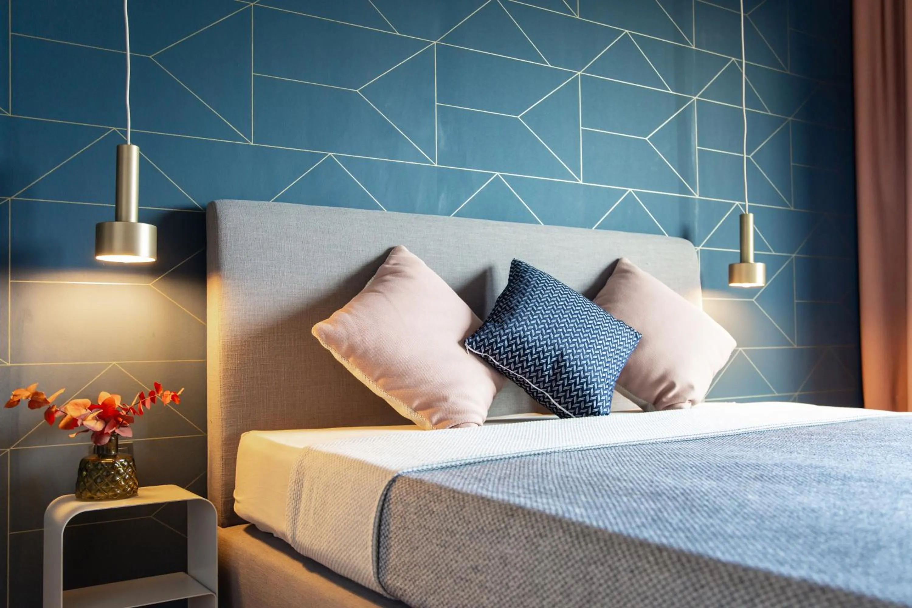 Bed in ipartment Darmstadt