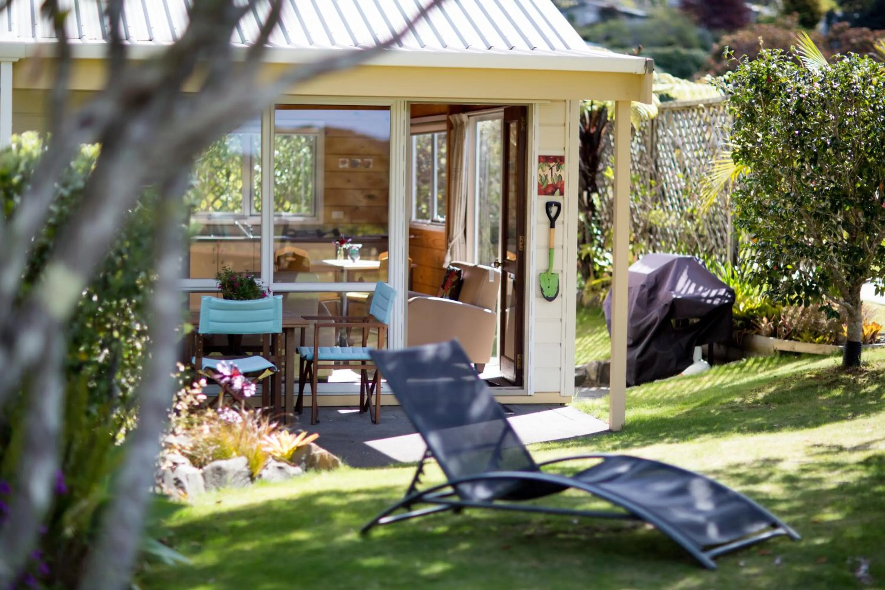Patio in Tatahi Lodge Beach Resort