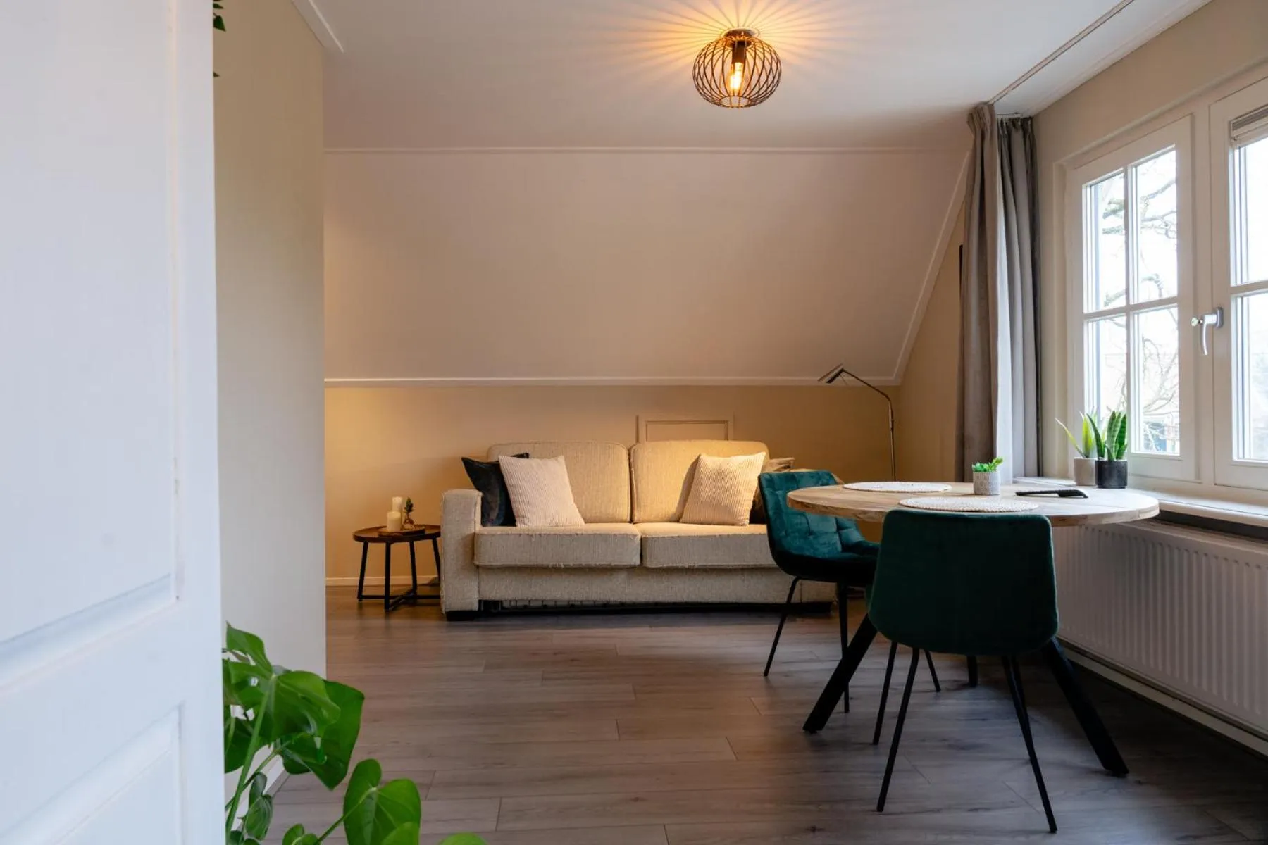 Living room in De Postelhoek B&B