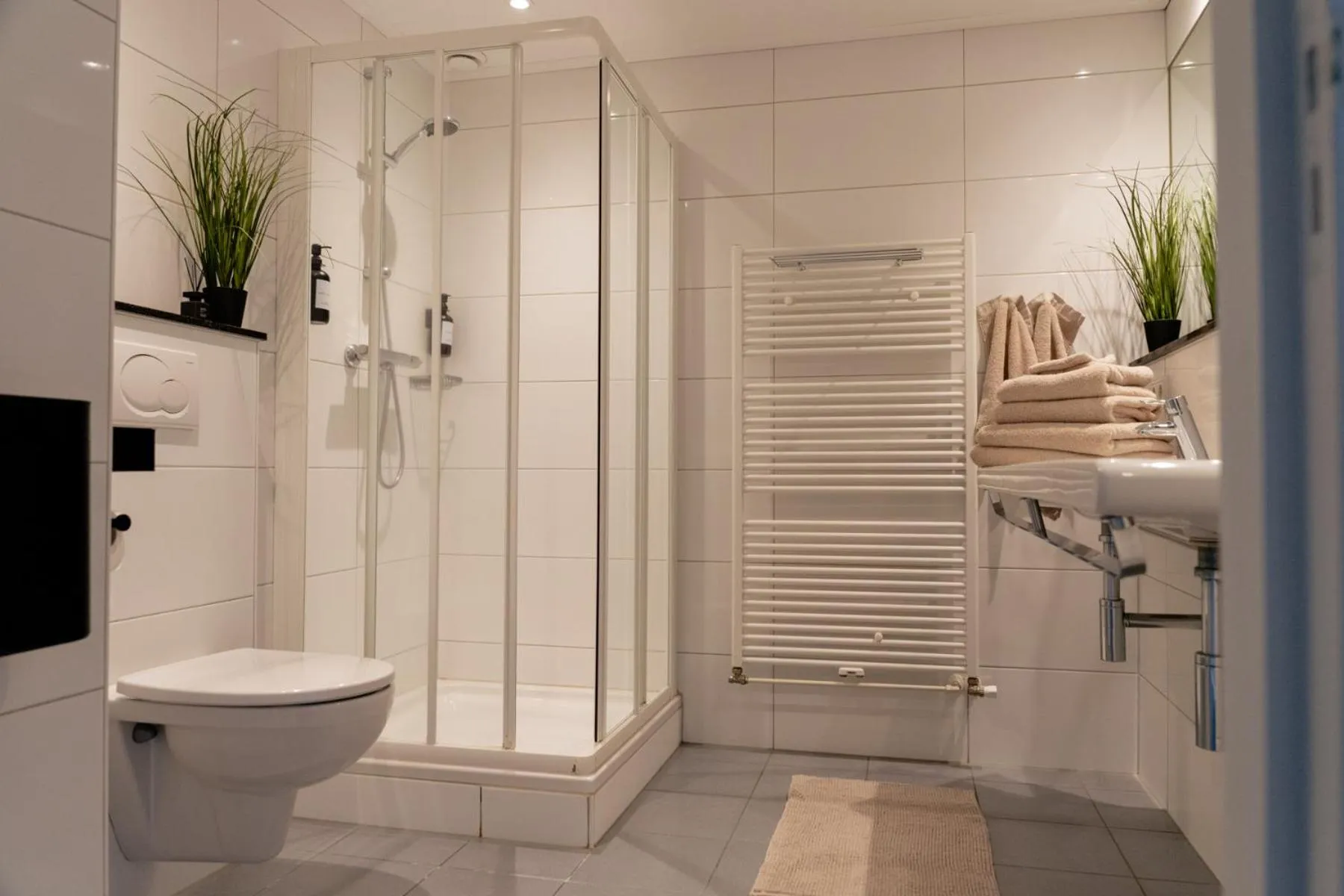 Shower in De Postelhoek B&B