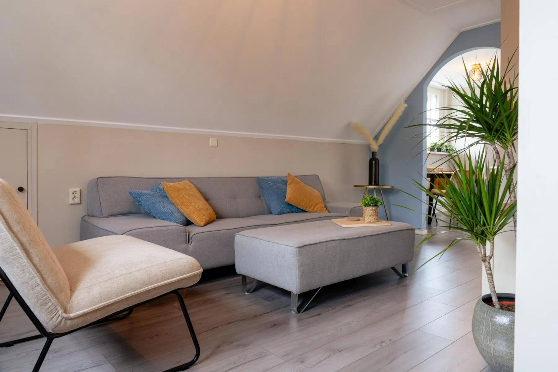 Living room in De Postelhoek B&B