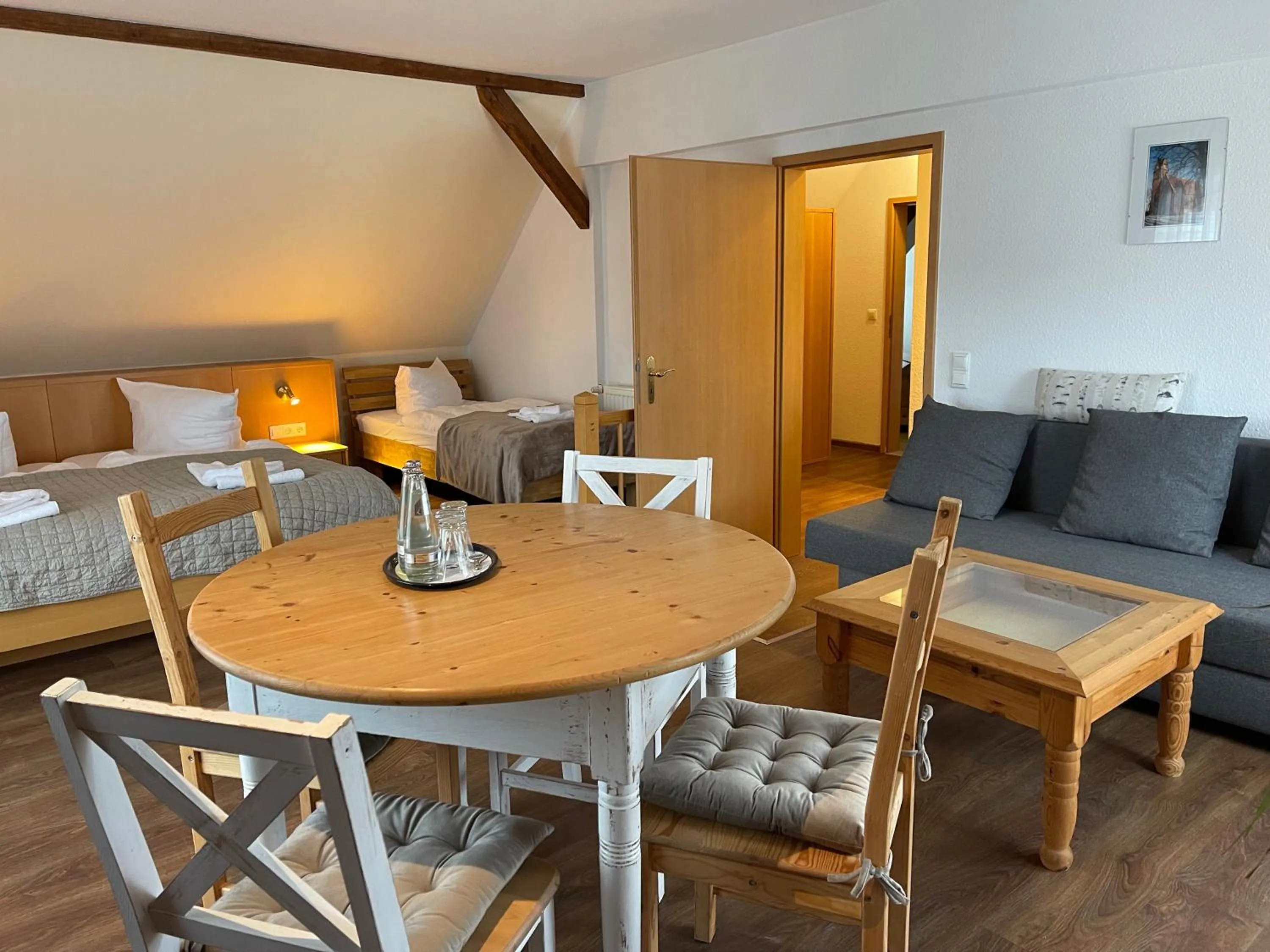 Seating area in Hotel Luther Birke Wittenberg