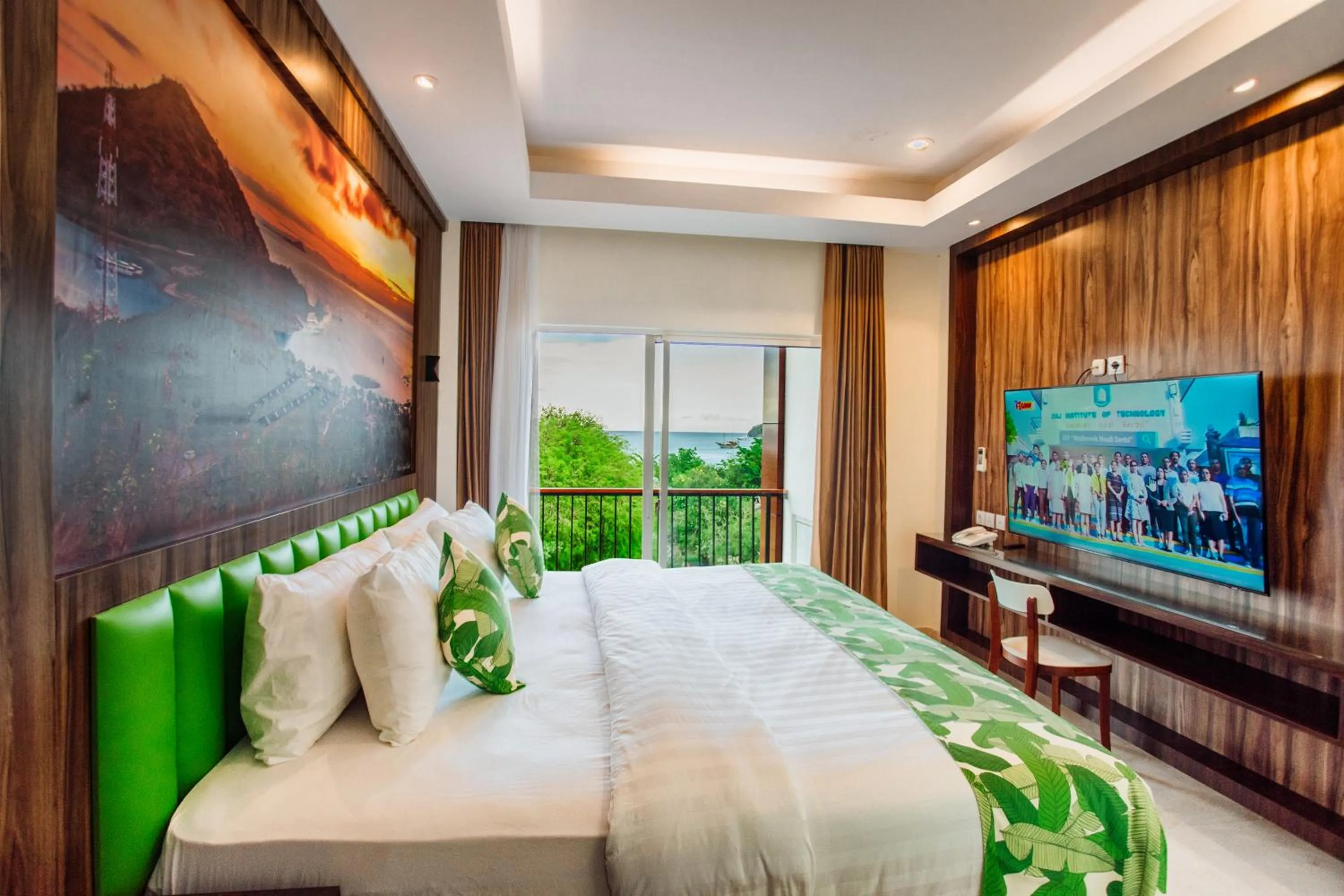 Bed in Sylvia Hotel & Resort Komodo