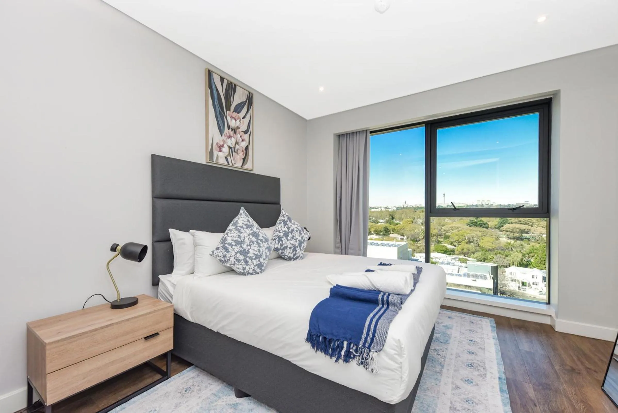 Bedroom, Bed in The Park Central Residence - WITH GENERATOR