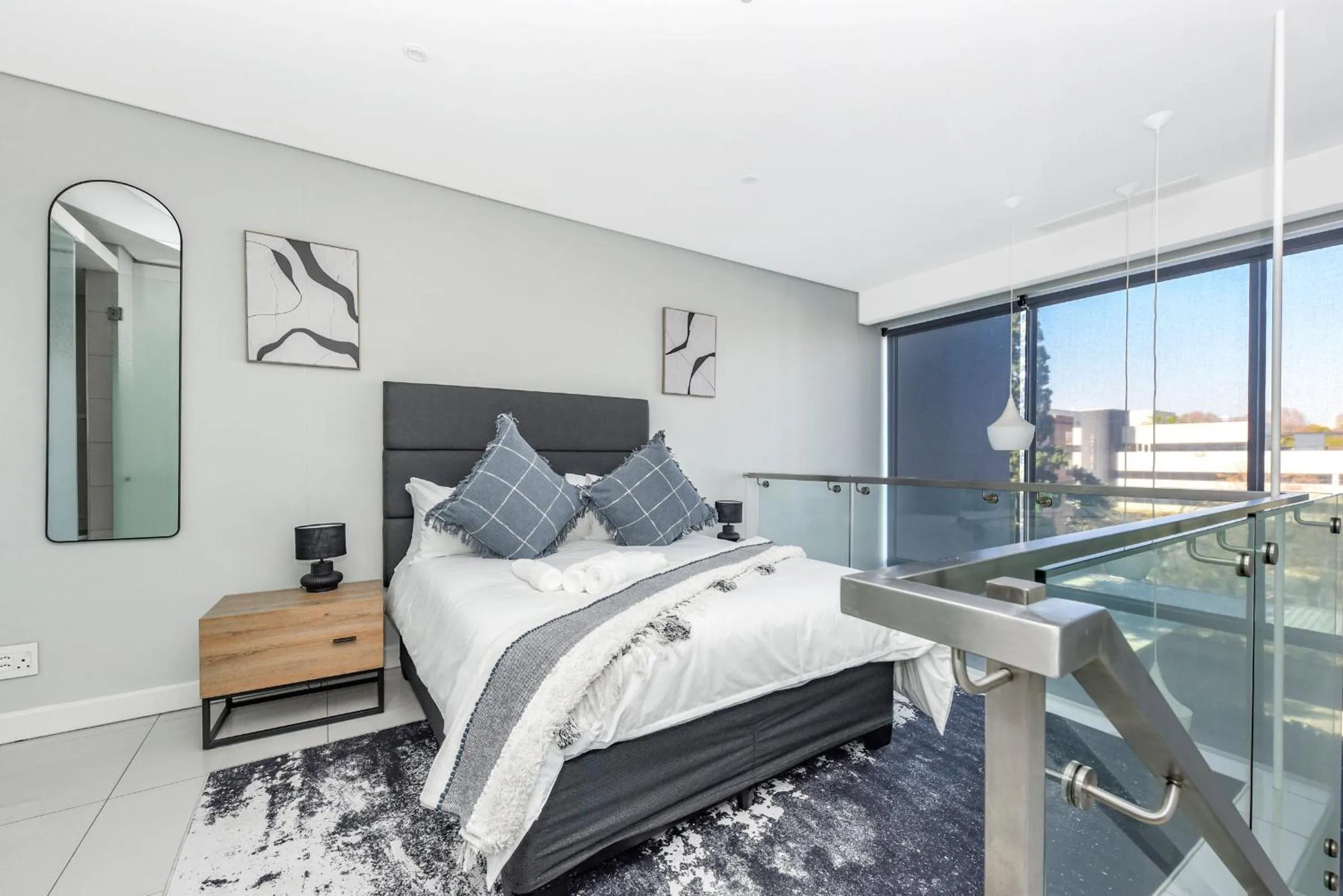 Bedroom, Bed in The Park Central Residence - WITH GENERATOR