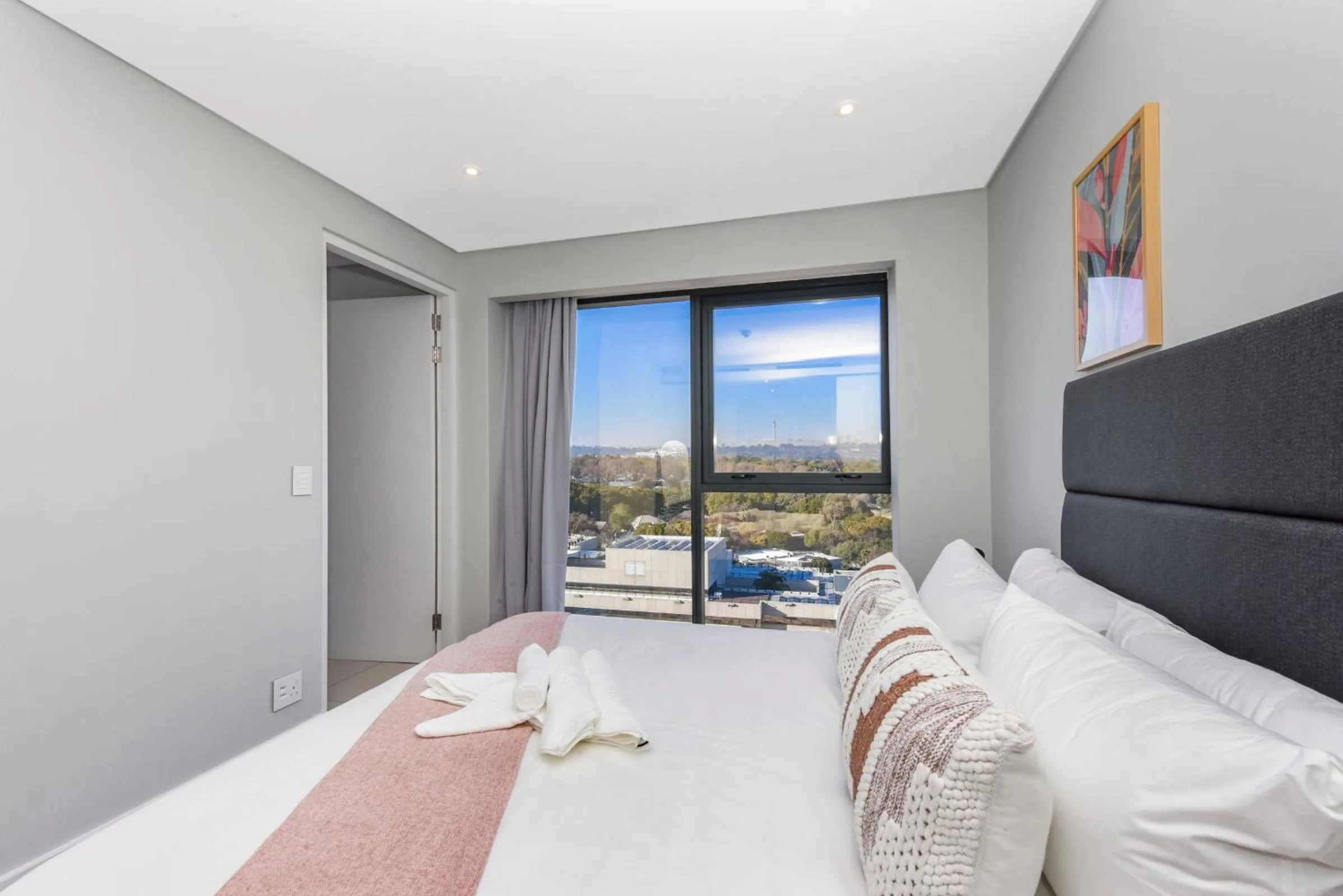 Bedroom, Bed in The Park Central Residence - WITH GENERATOR