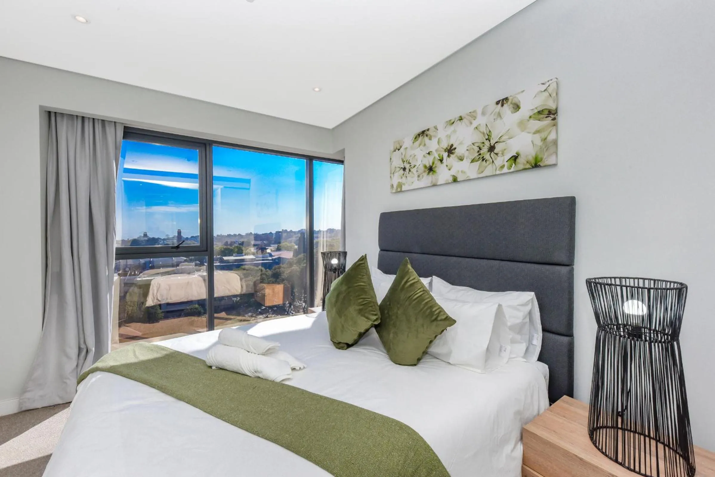 Bedroom, Bed in The Park Central Residence - WITH GENERATOR