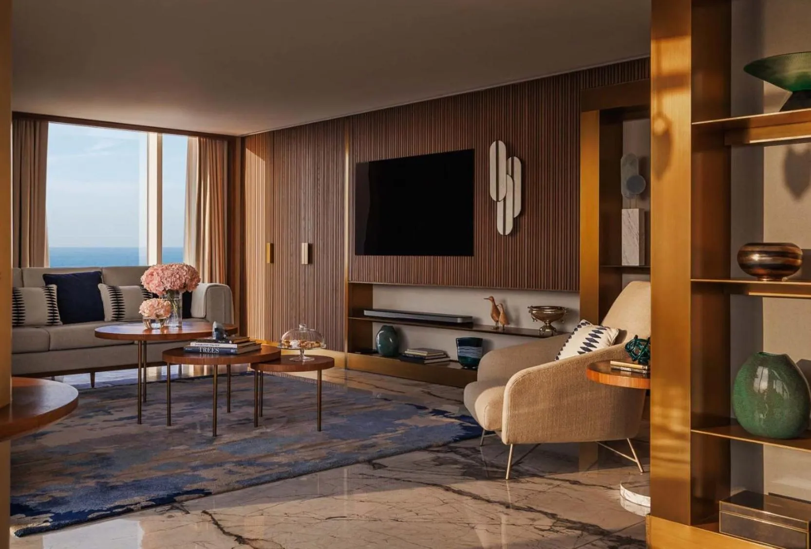 Living room in Jumeirah Beach Hotel Dubai