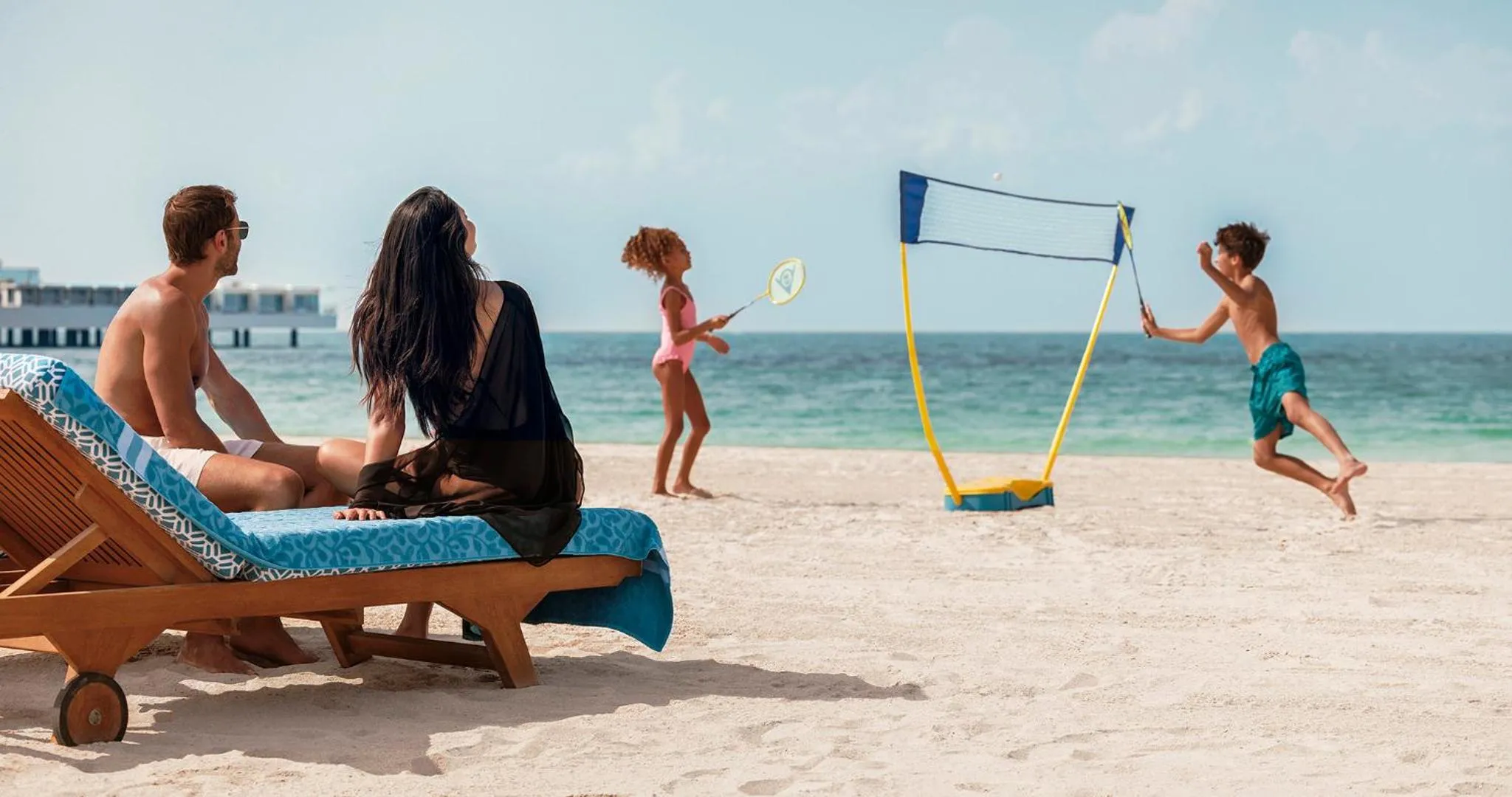 Beach in Jumeirah Beach Hotel Dubai