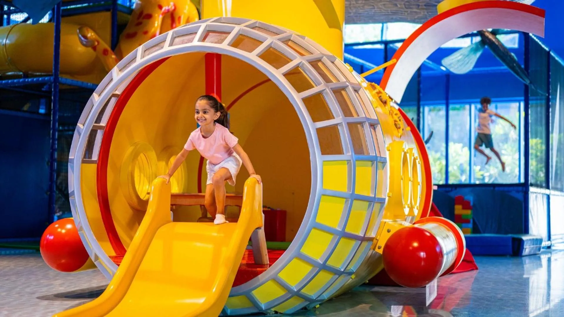 Children play ground in Jumeirah Beach Hotel Dubai