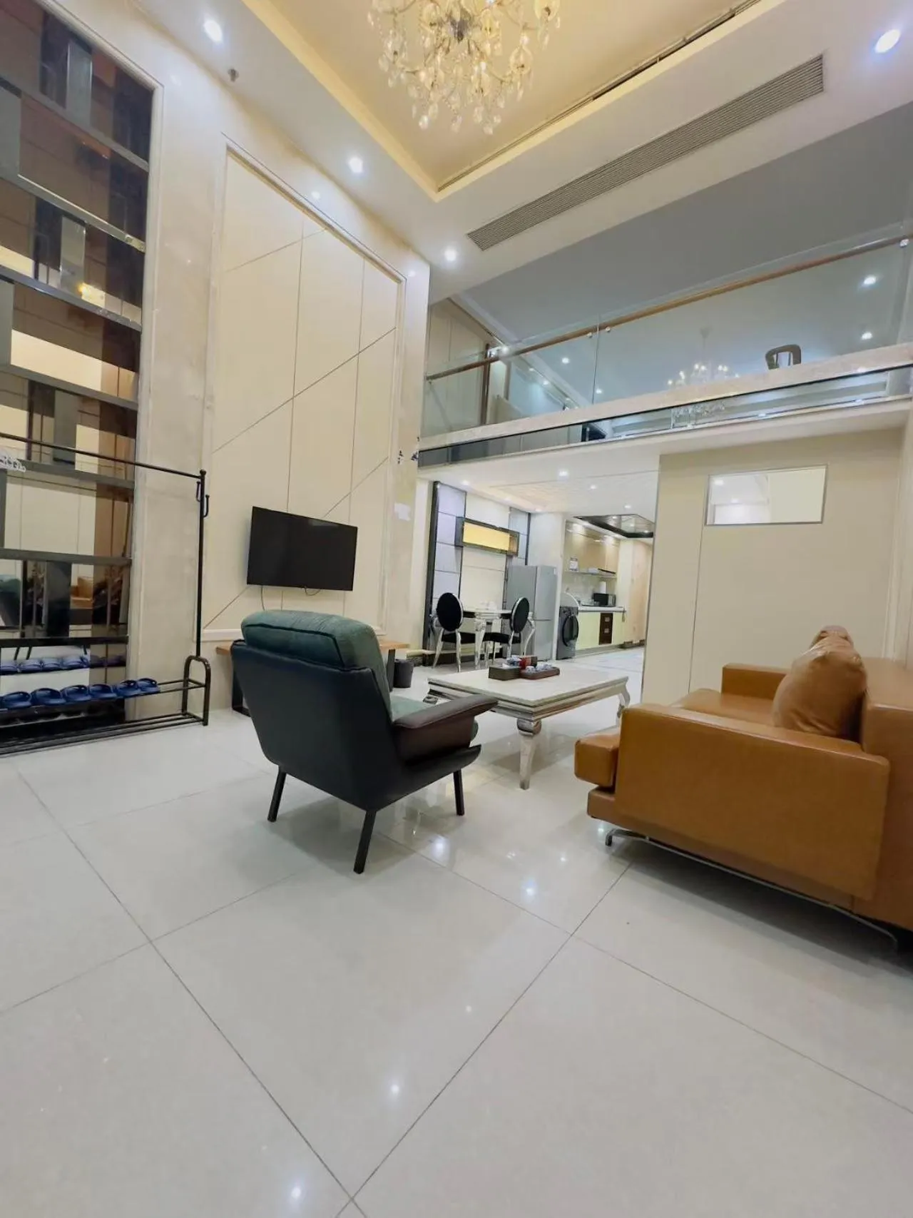 Living room in Guangzhou Hakka Apartment Beijing Road