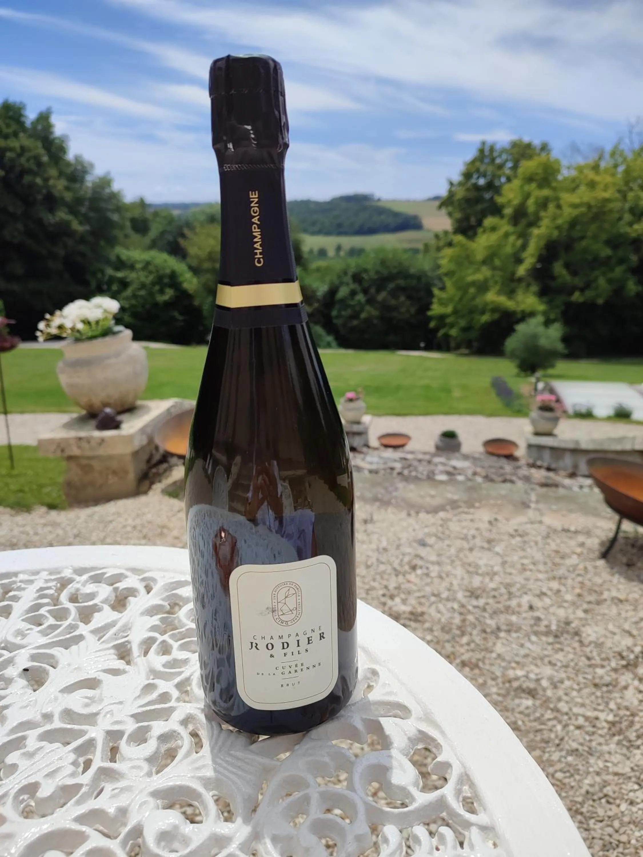 Drinks in Demeure de la Garenne