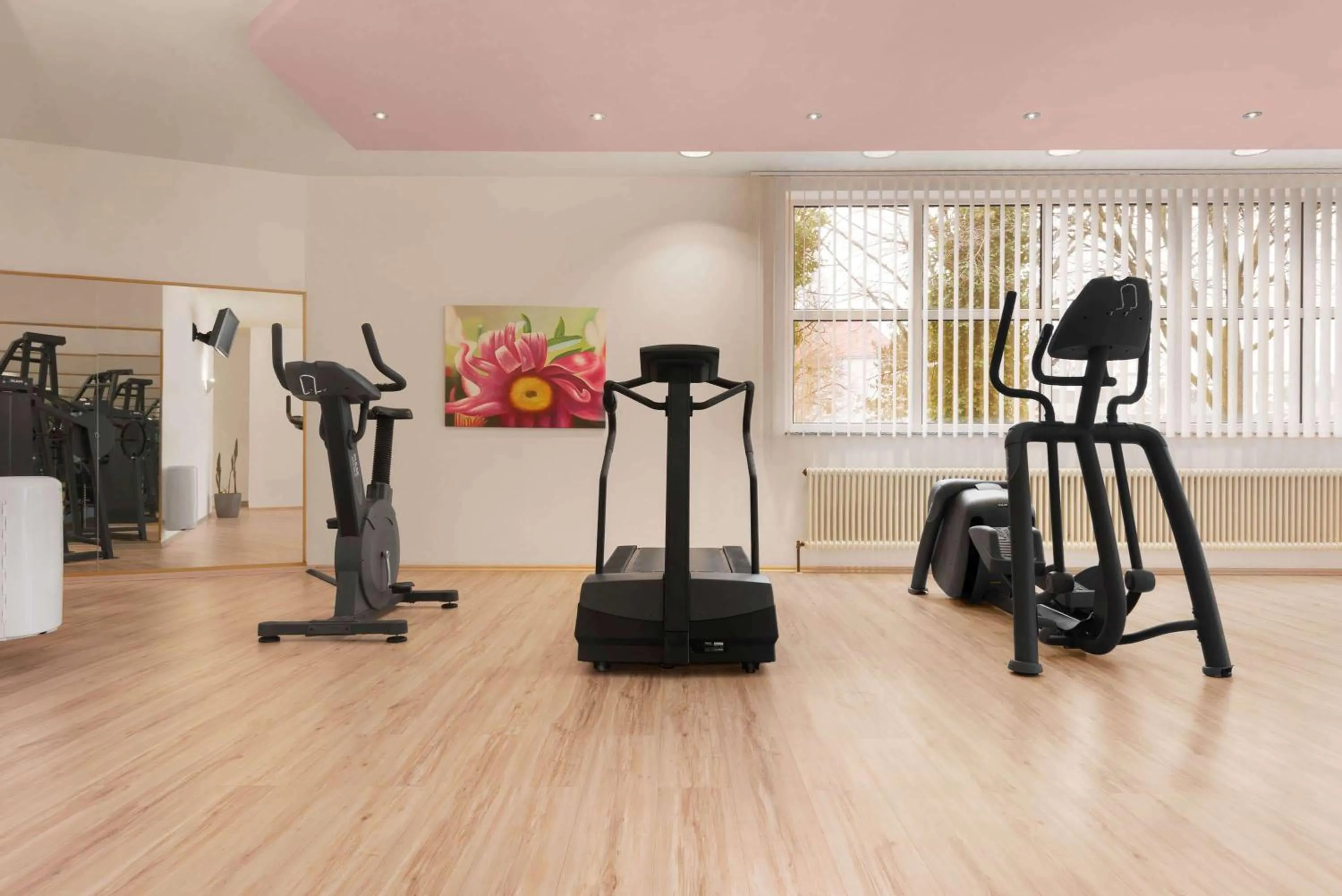 Fitness centre/facilities in Ramada by Wyndham Bottrop City