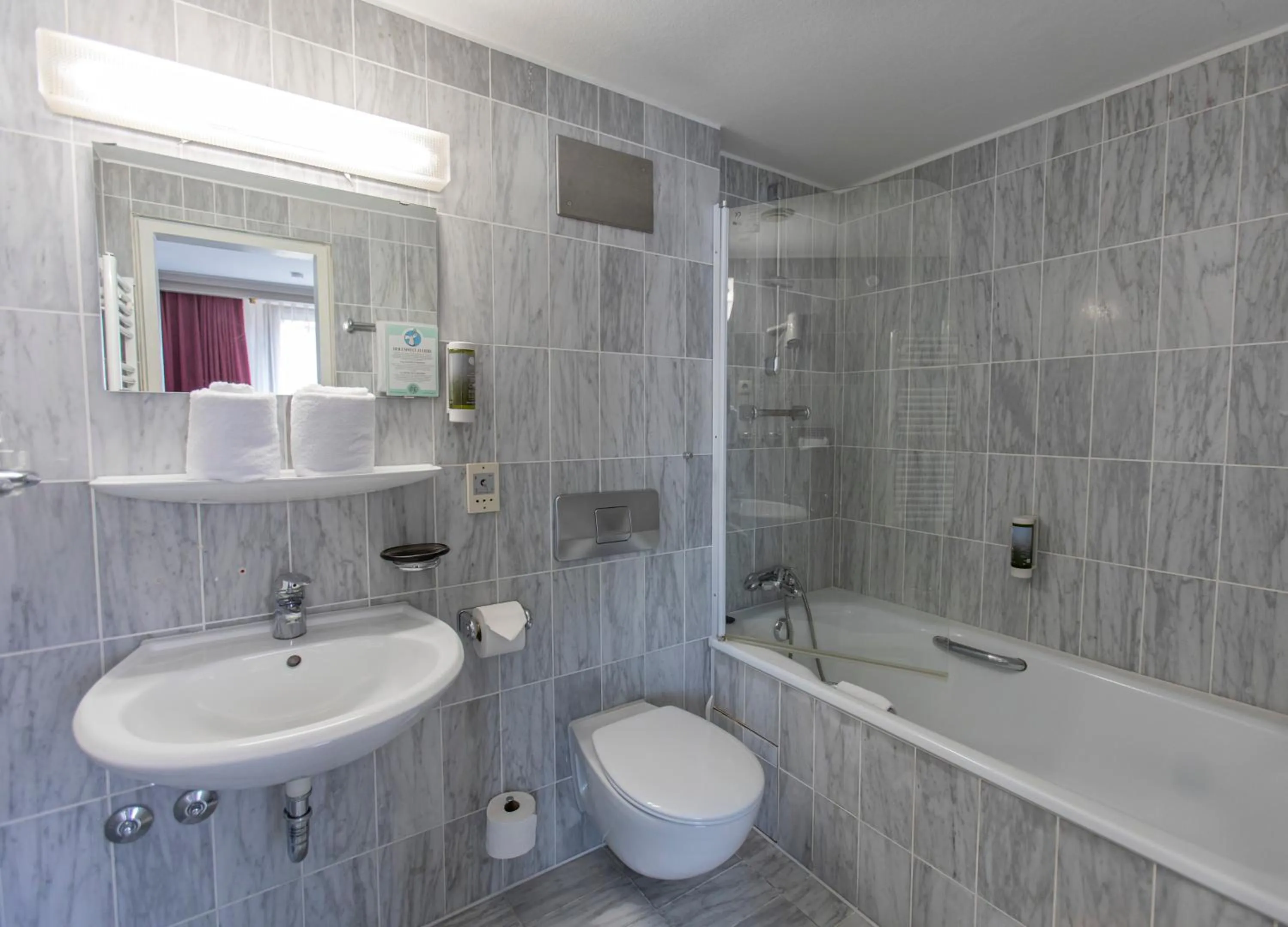 Bathroom in Hotel Pelikan