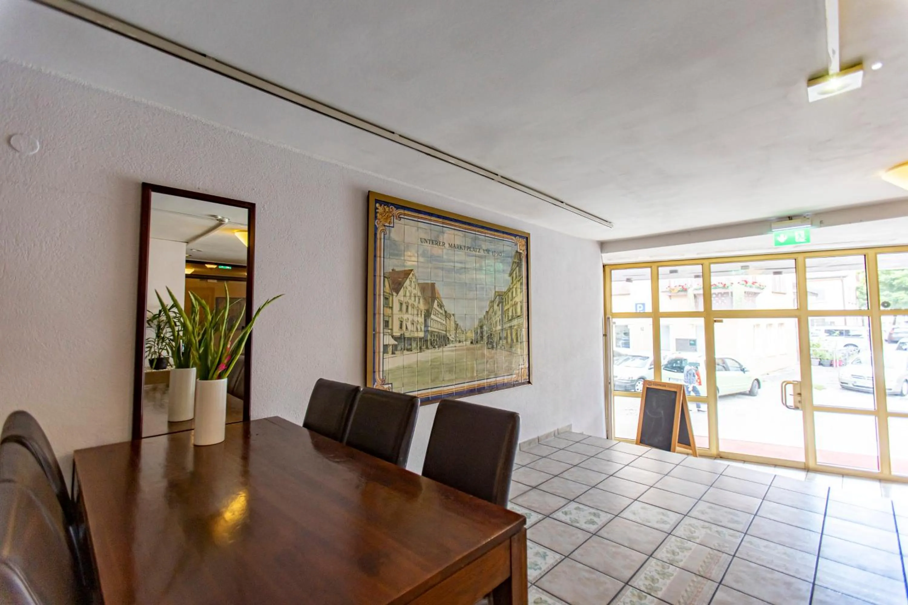 Decorative detail in Hotel Pelikan