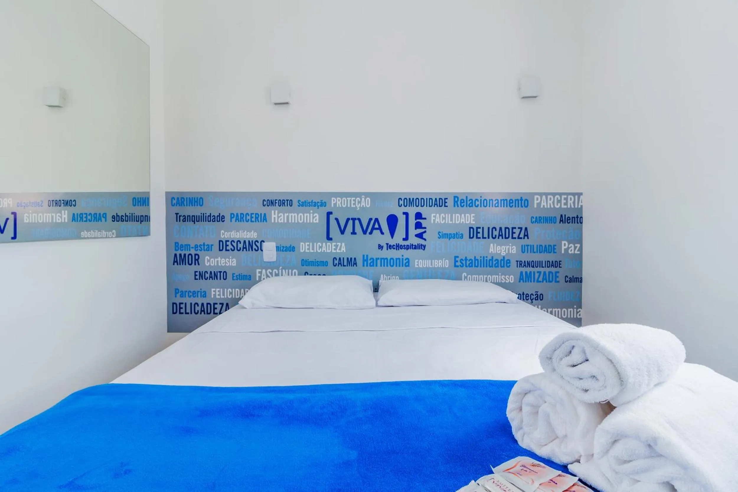 Bed in Blue Ocean Suites - Aeroporto Congonhas