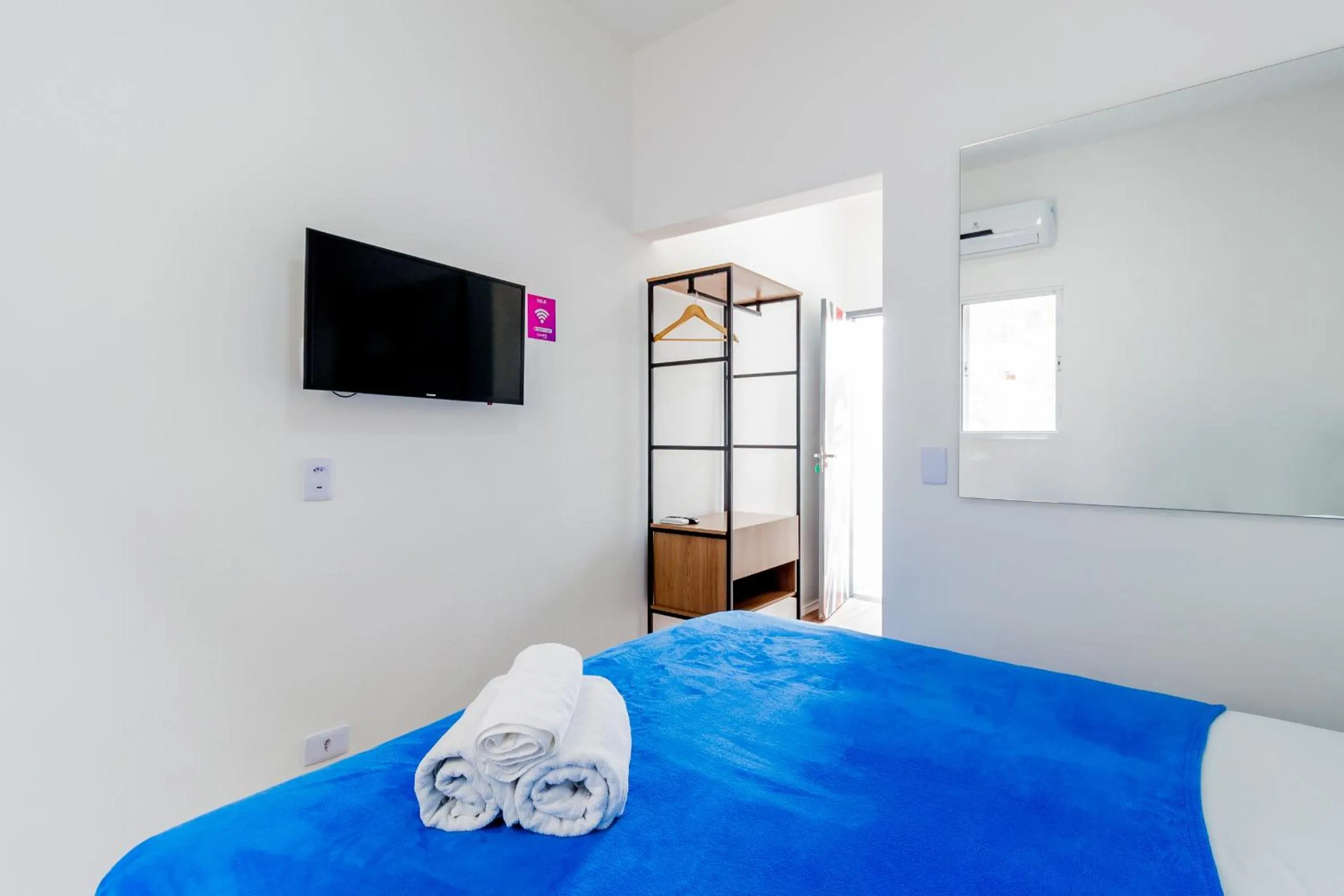 Bed in Blue Ocean Suites - Aeroporto Congonhas