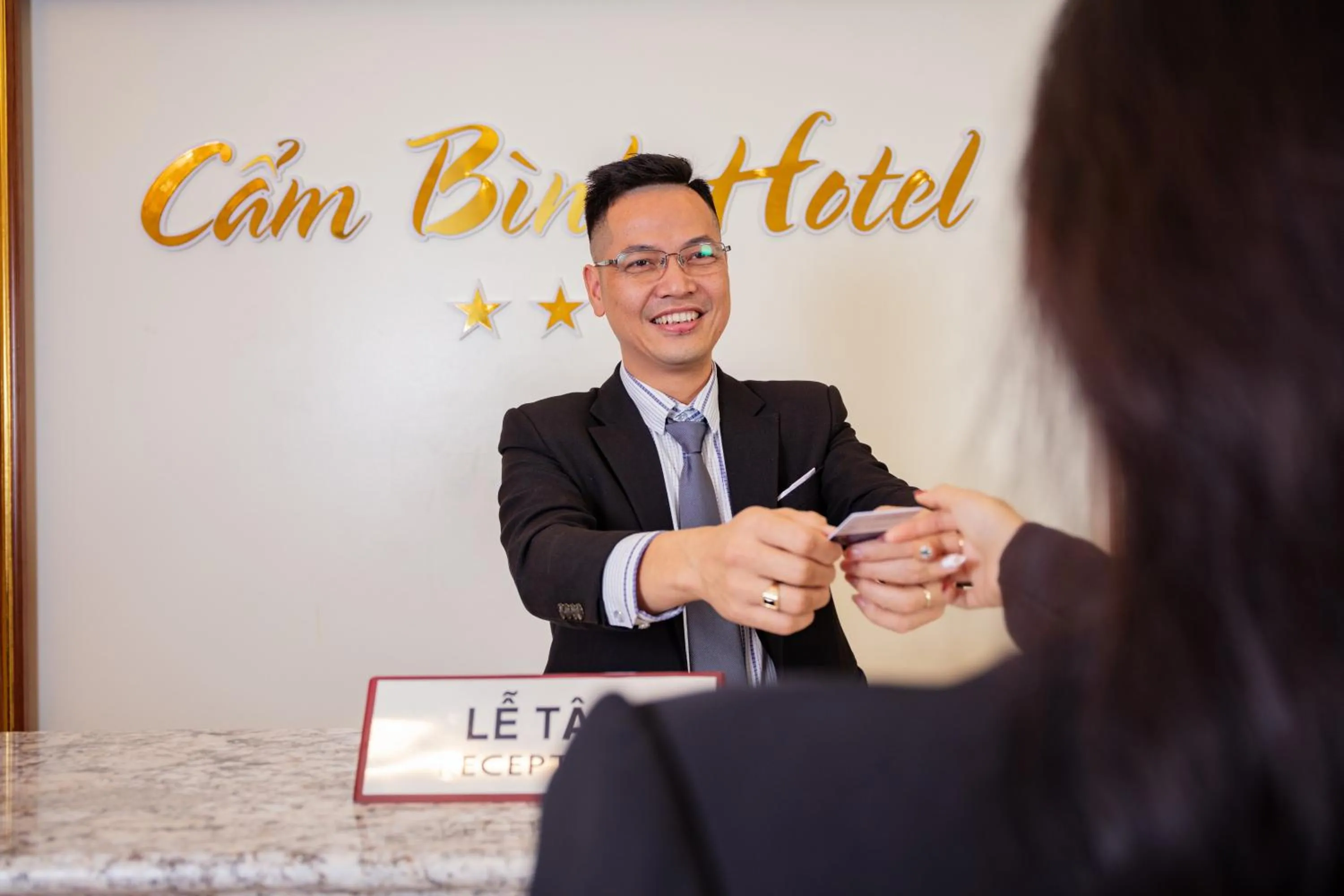 Staff in Cẩm Bình Hotel