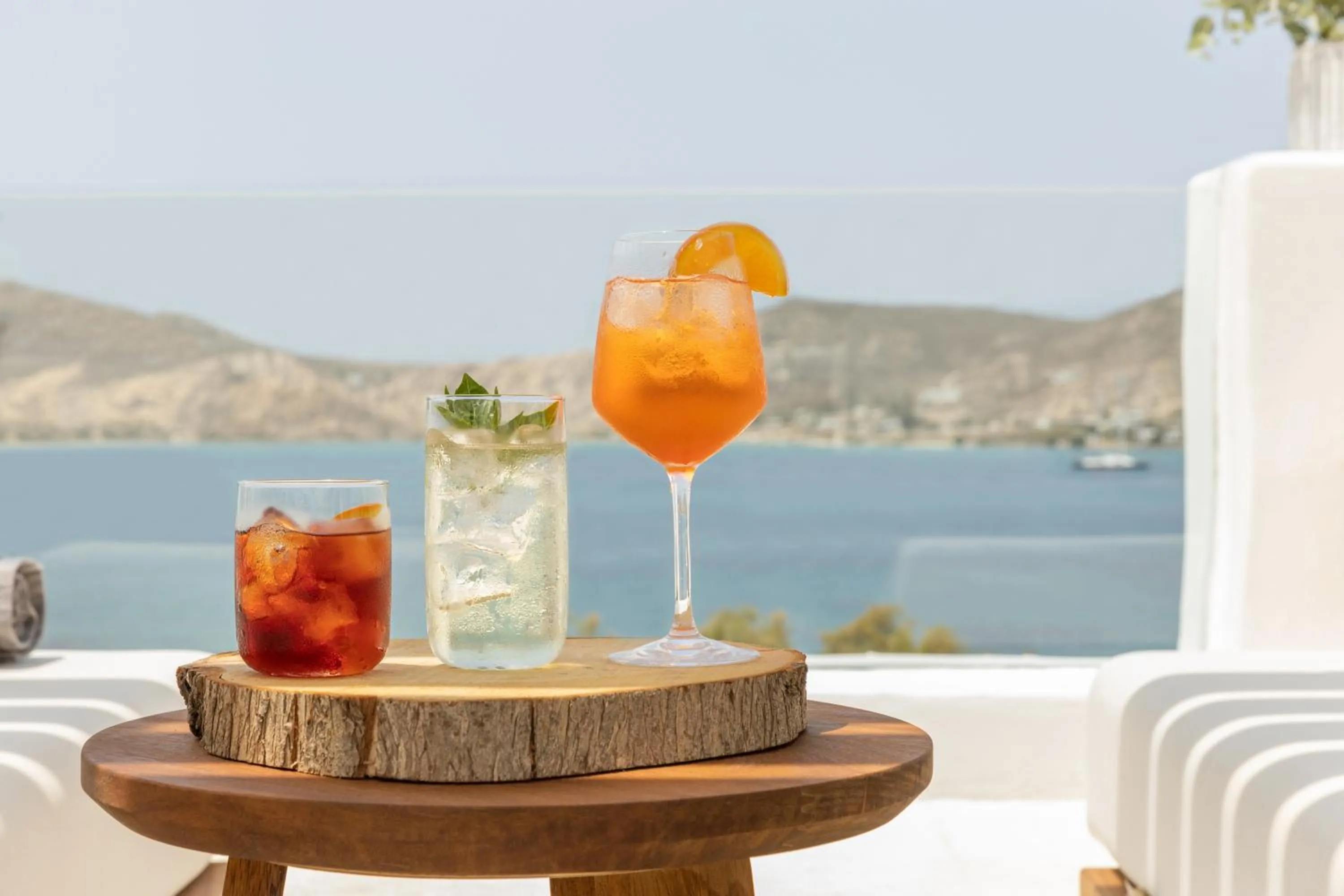 Swimming pool in Parian Lithos Residence