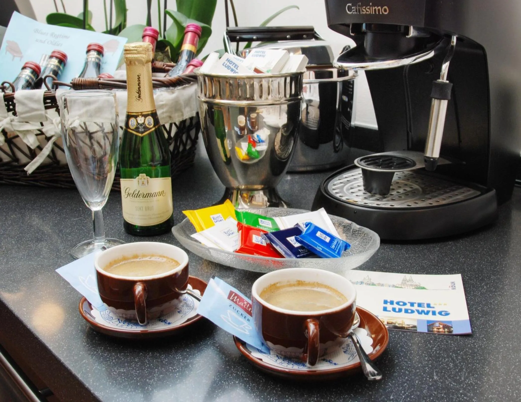 Decorative detail in Hotel Ludwig Superior