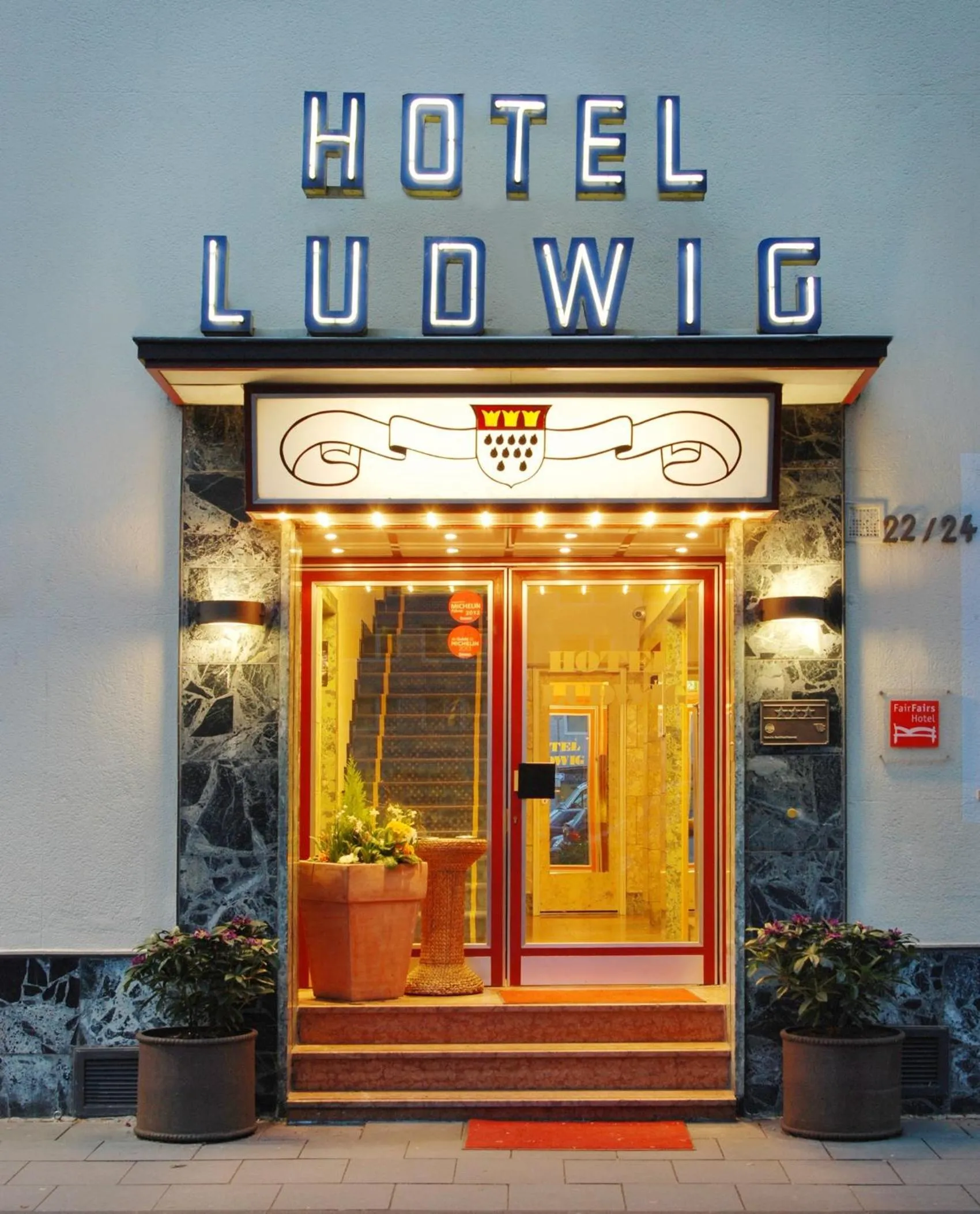 Facade/entrance in Hotel Ludwig Superior