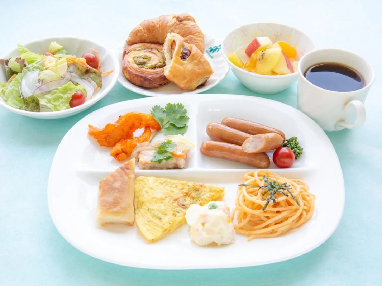 Buffet breakfast in Kuretake-INN HAMANAKO