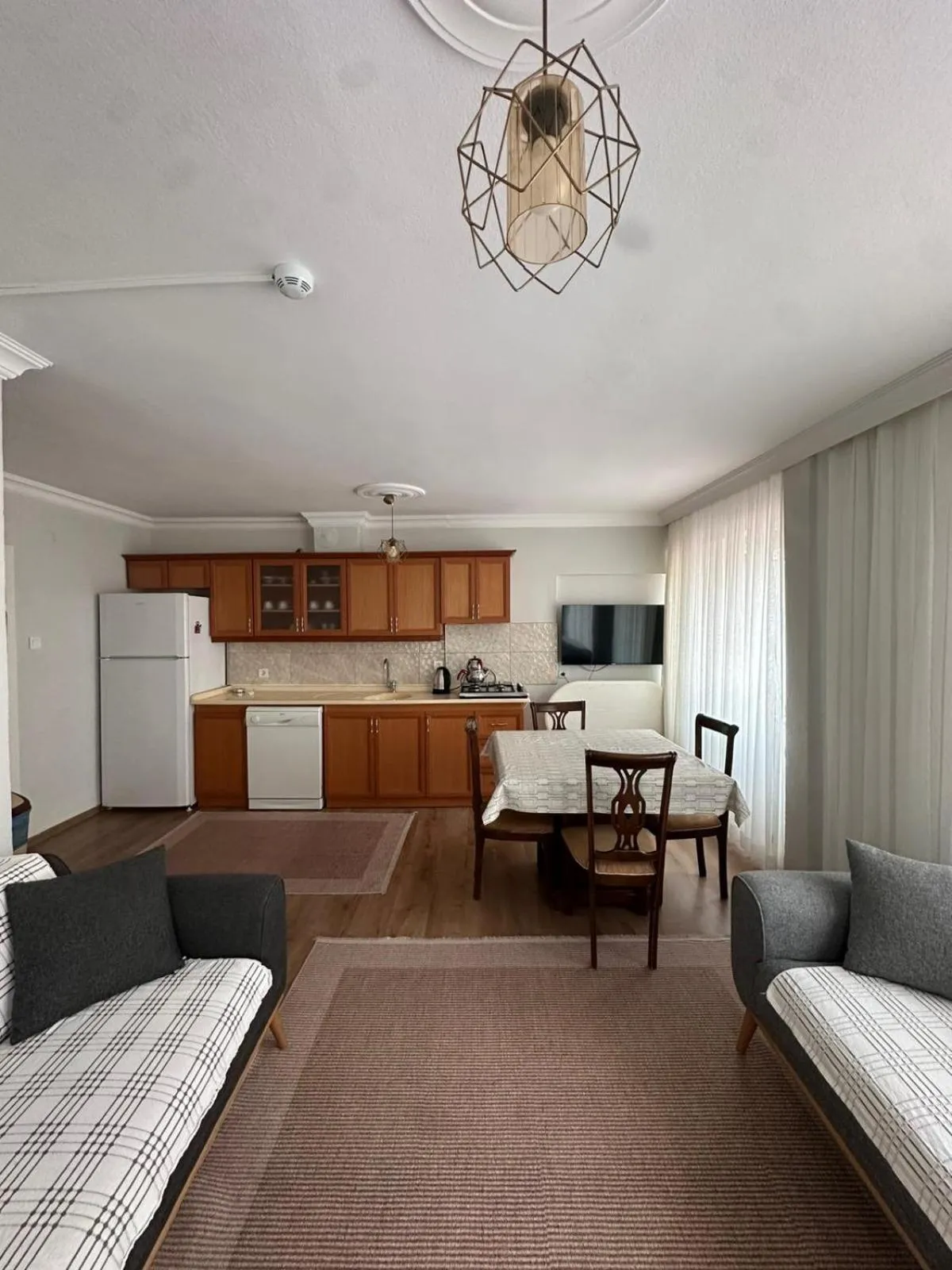 kitchen, Bed in Yade Apart Pension